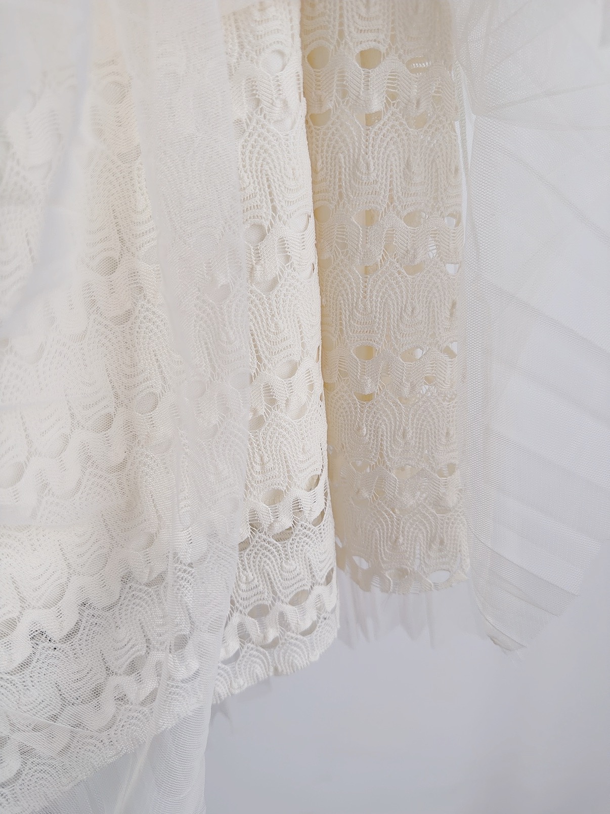 B72729 GRACE SHEER TWO LAYERS SKIRT