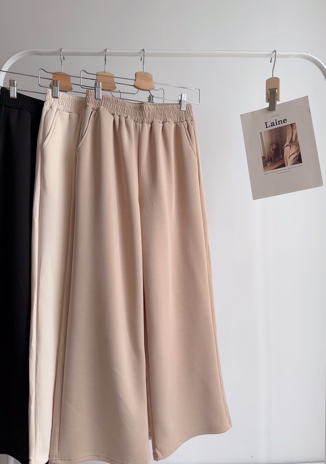 B72783 GLACE AIR COTTON PANTS