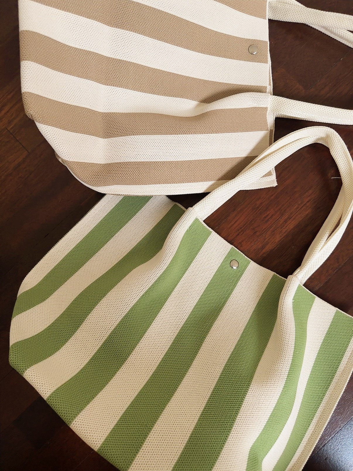 A101 HOLIDAY STRIPE TOTE
