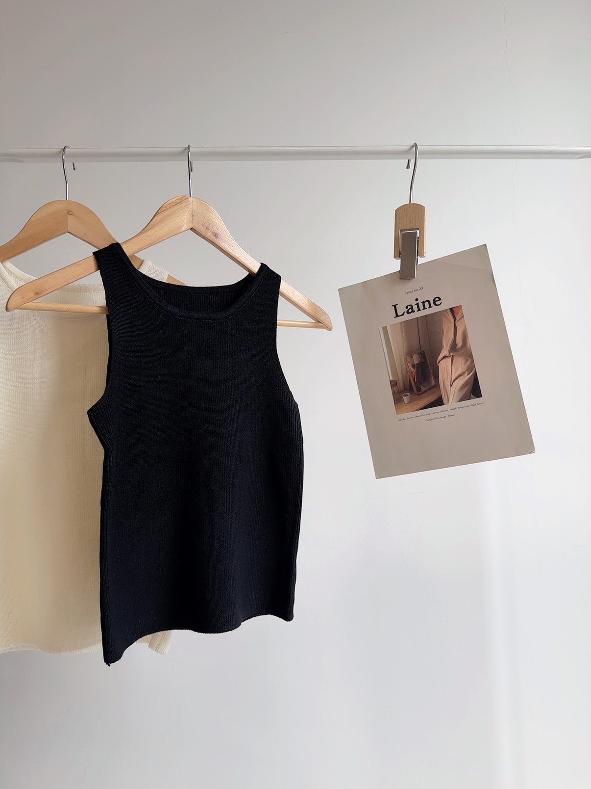 T72786 UMI RIN KNIT SINGLET