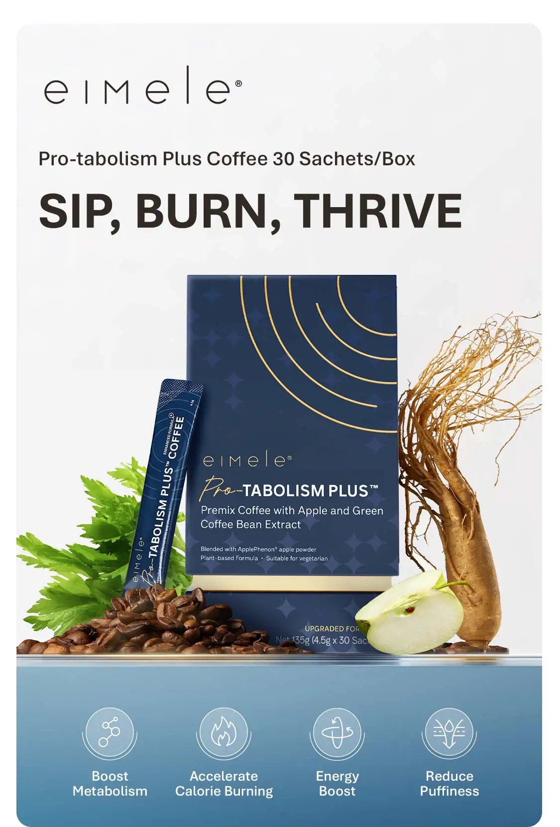 3.8 女神节 | EIMELE PRO-TABOLISM PLUS COFFEE 买5盒送1盒