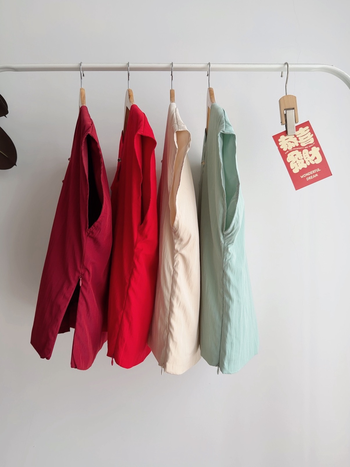 T72716 CORVIN MINIMALIST CHINESE BLOUSE