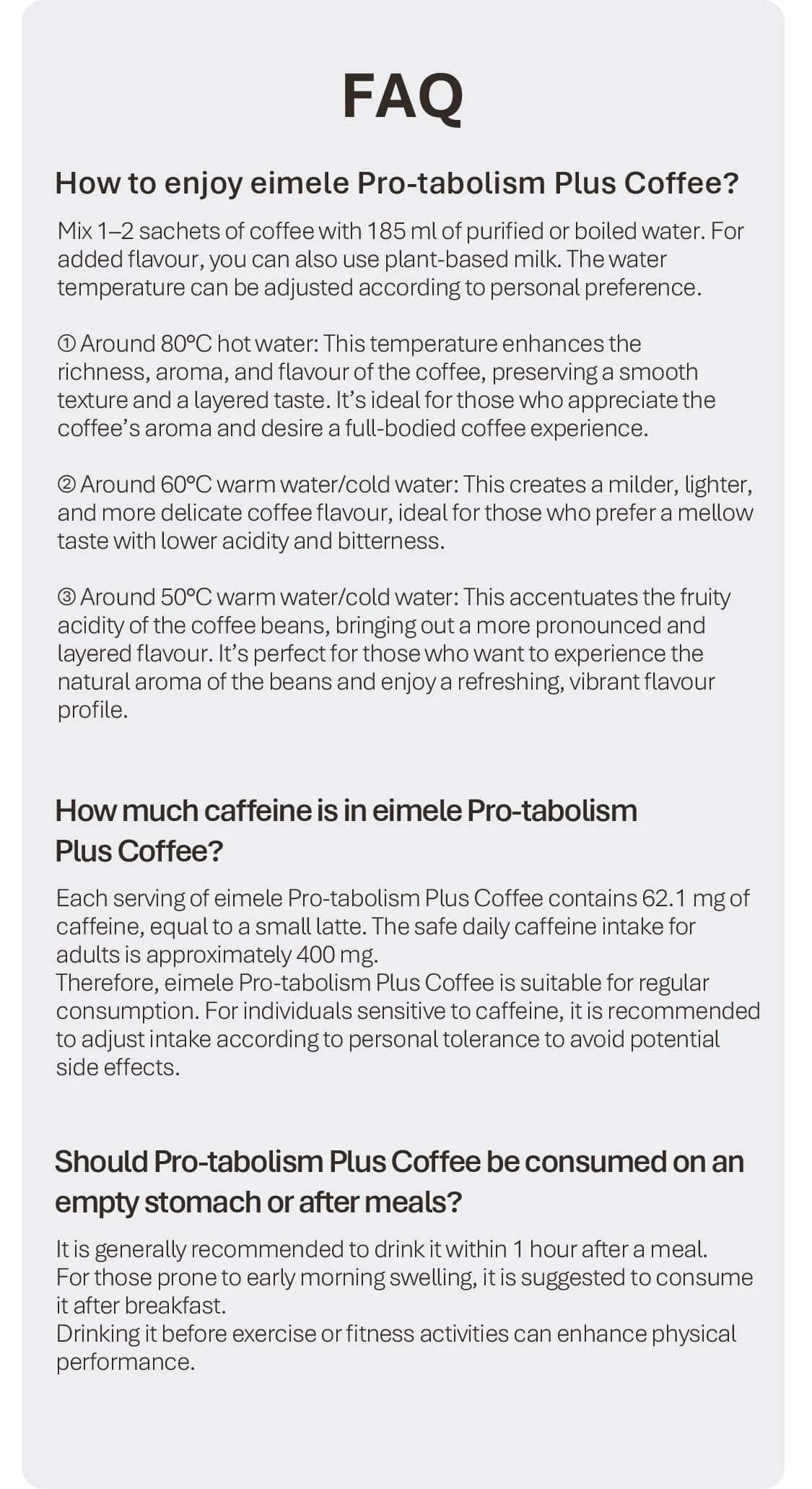 3.8 女神节 | EIMELE PRO-TABOLISM PLUS COFFEE 买5盒送1盒