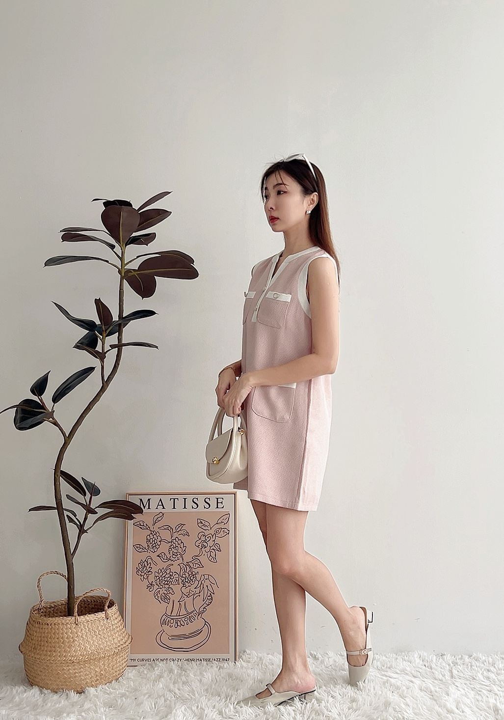 D70534 GABRIELLA CLASSIC TWEET DRESS