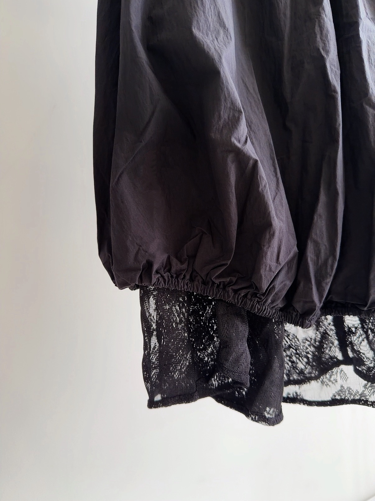 B72670 AURE REVERSIBLE LACE BALLOON SKIRT