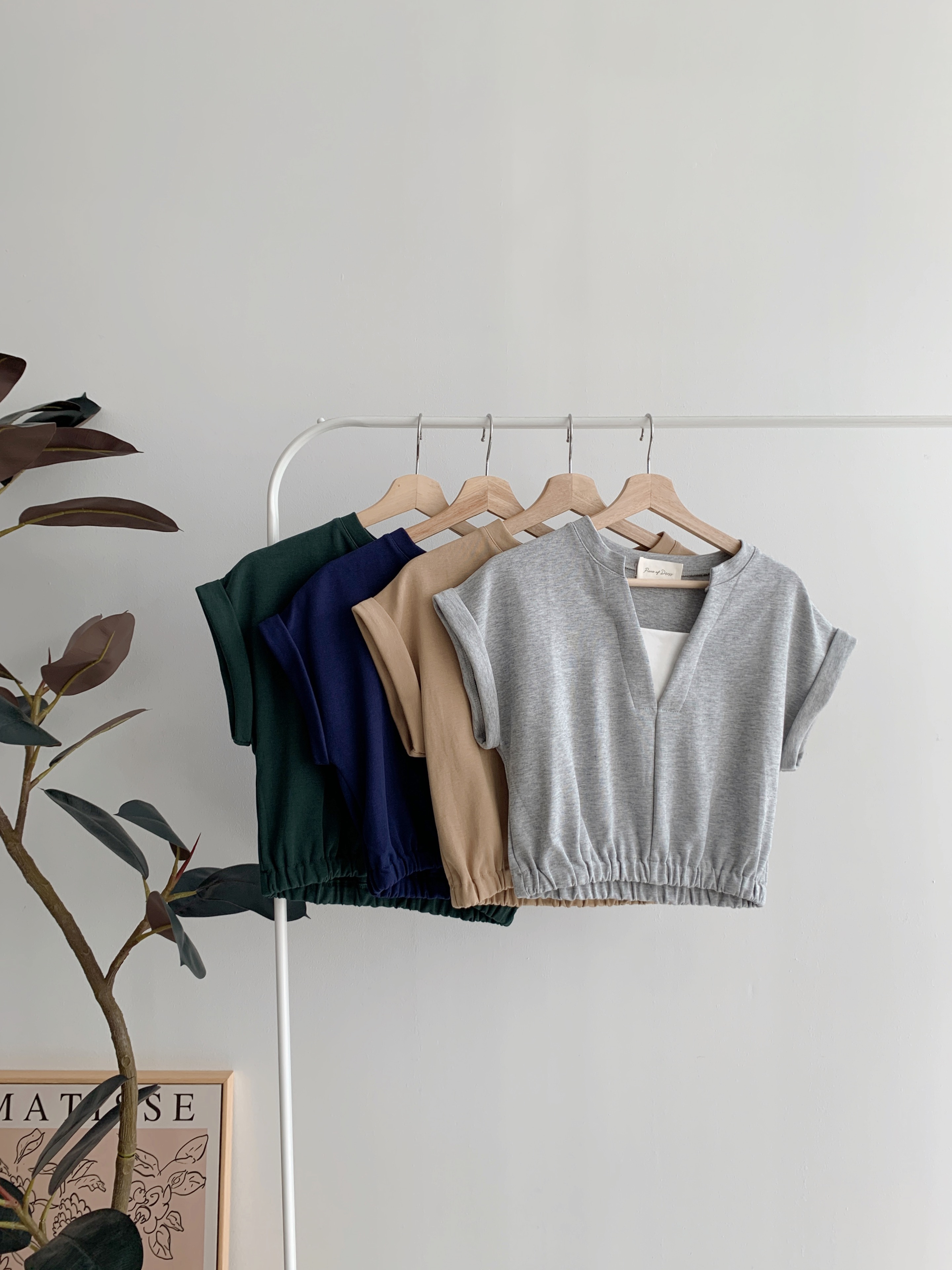 S70424 NAVIER CASUAL SKIRT SET