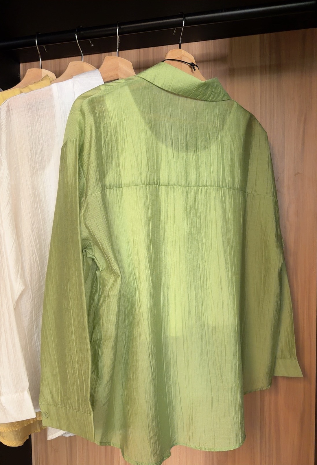 JES82131 BREEZE SHEER SHIRT SET