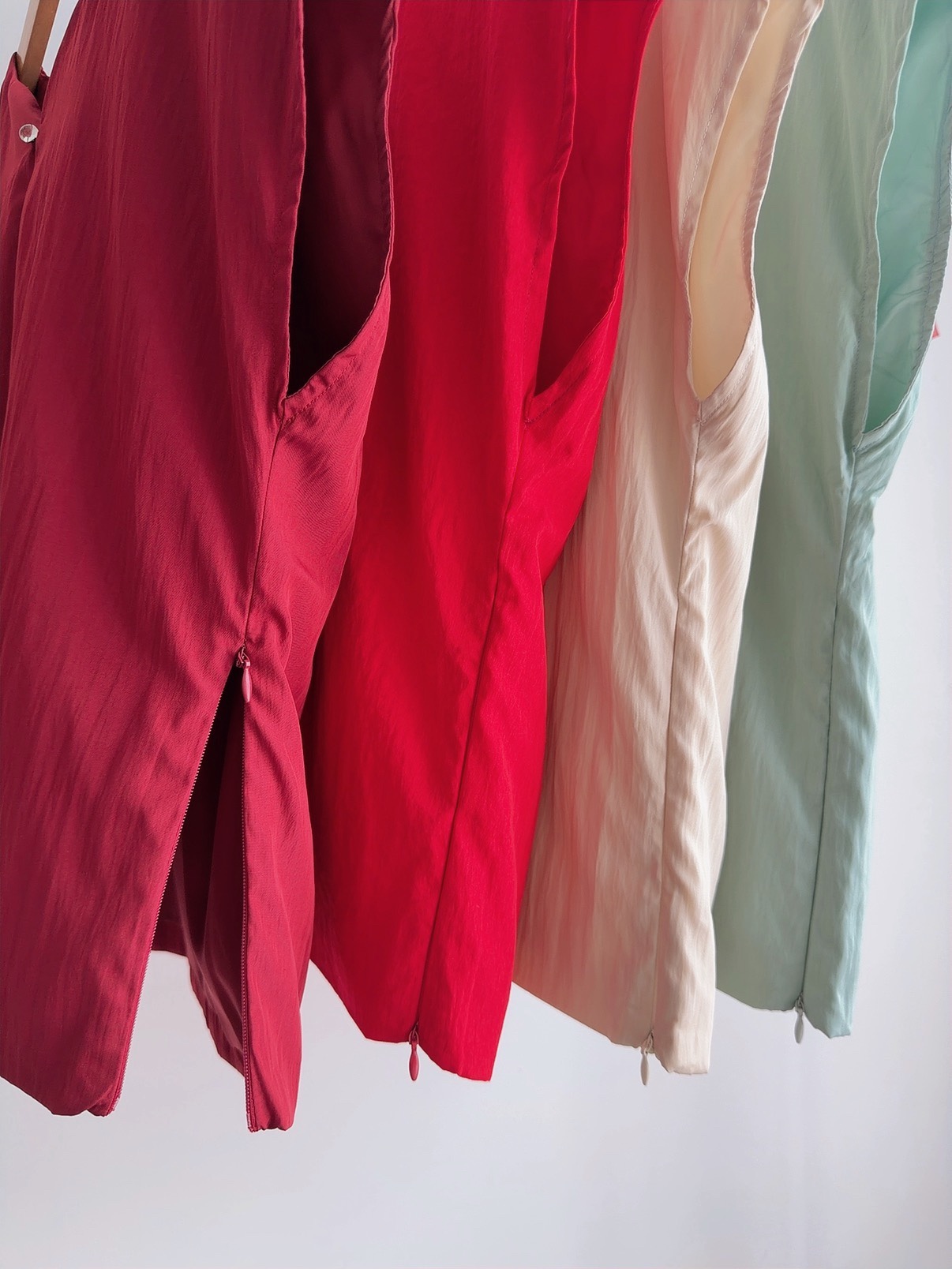 T72716 CORVIN MINIMALIST CHINESE BLOUSE