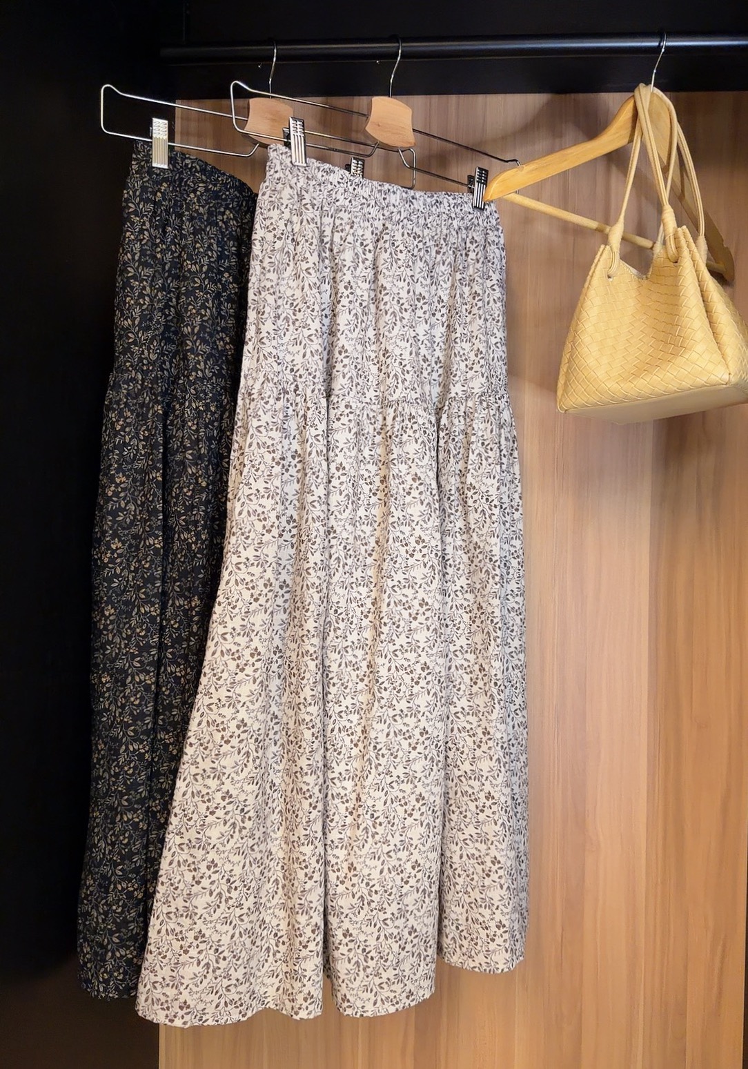 XYT1189- SERRA LINEN FLORAL SKIRT
