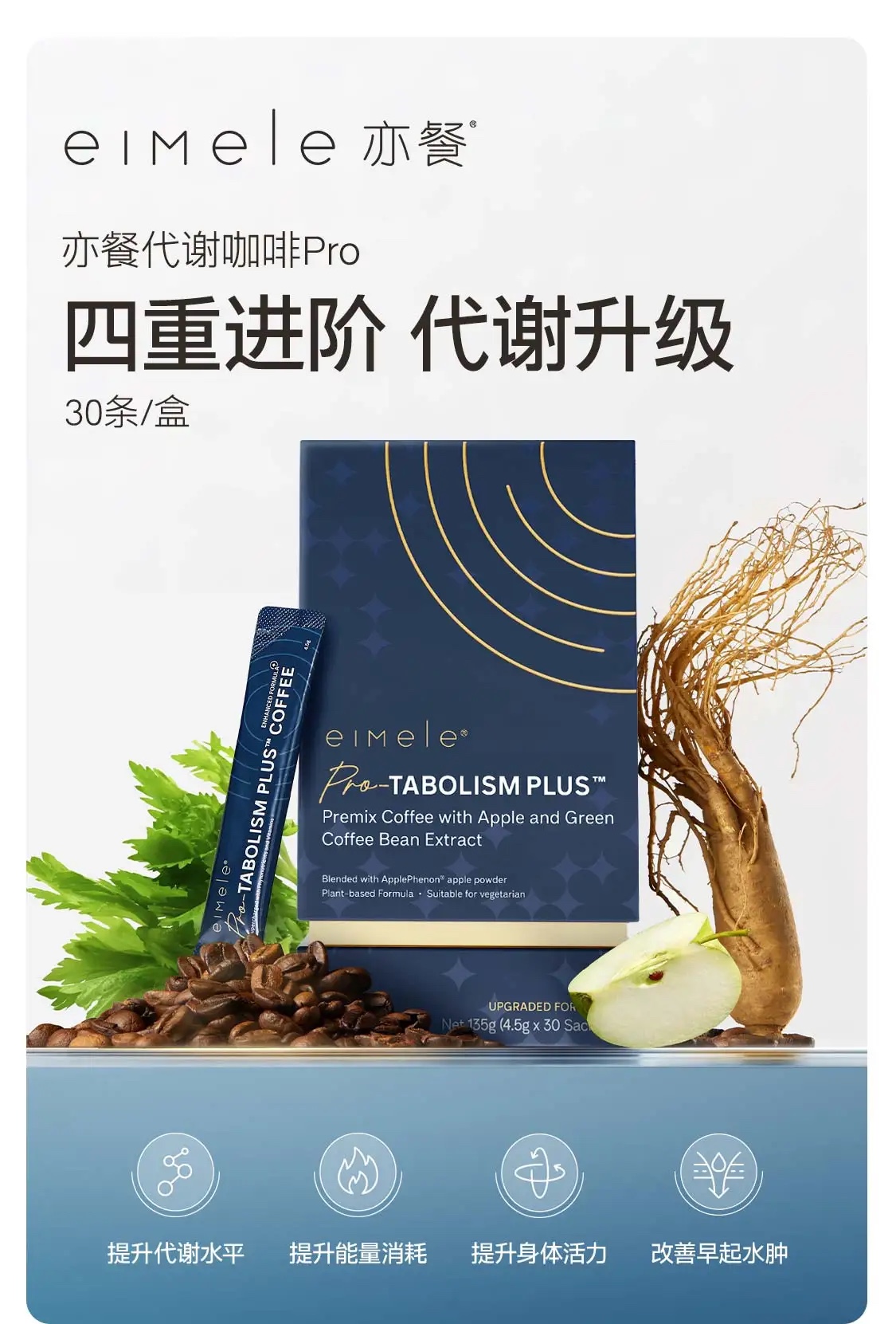 3.8 女神节 | EIMELE PRO-TABOLISM PLUS COFFEE 买5盒送1盒