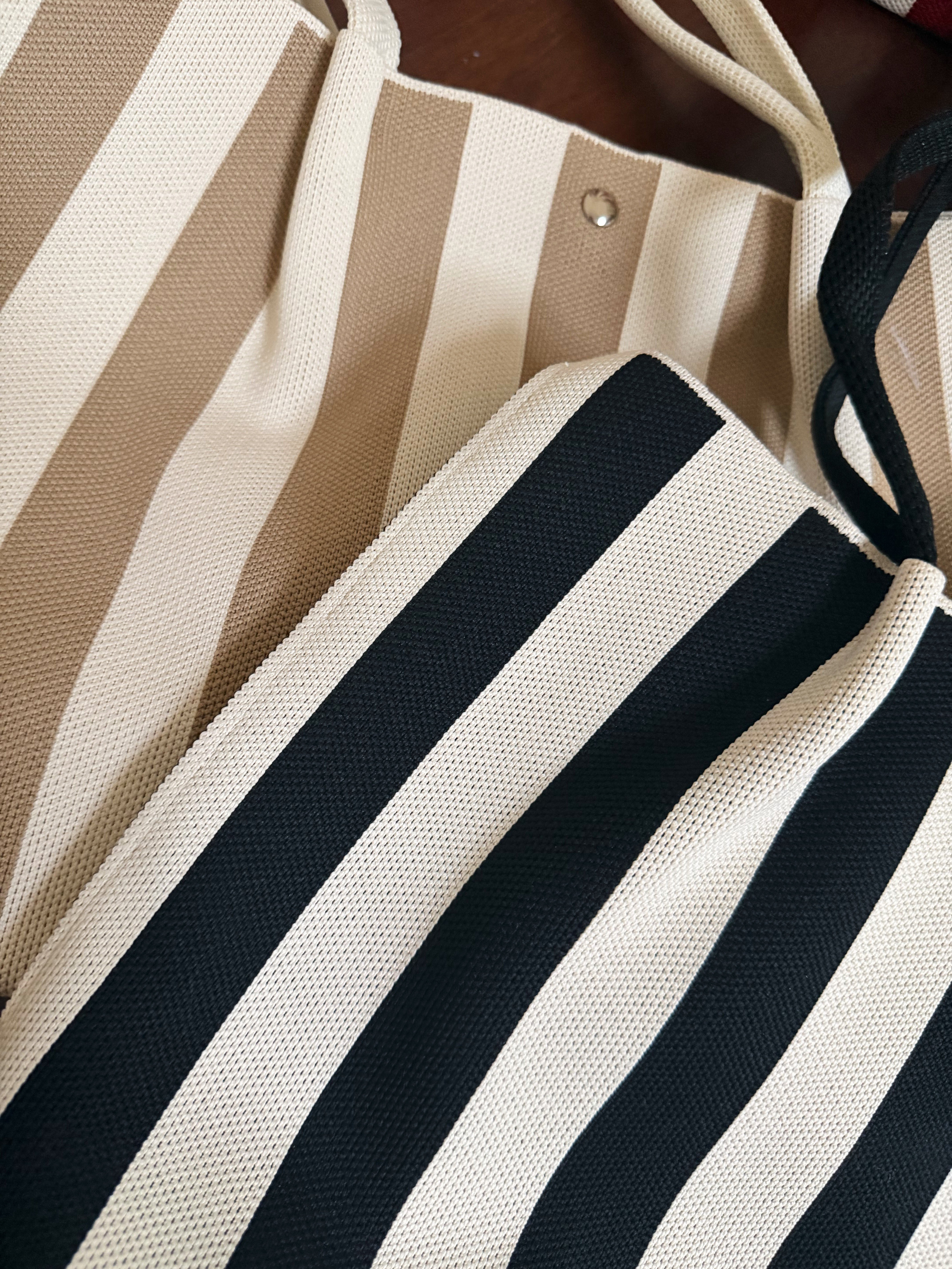 A101 HOLIDAY STRIPE TOTE