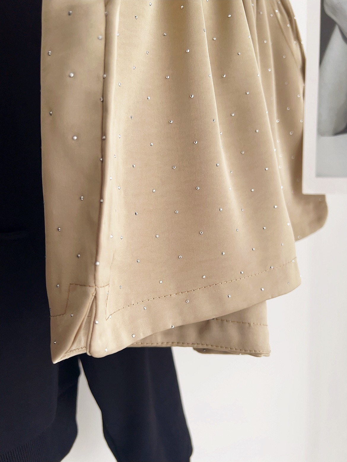 B72469 EVA DIAMOND DEISGN SHORTS