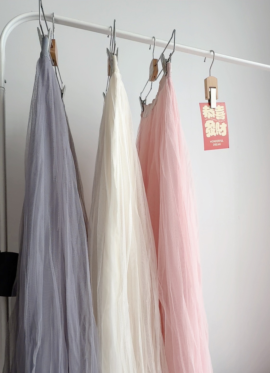 B72694 SOPHY PLEATED TULLE SKIRT