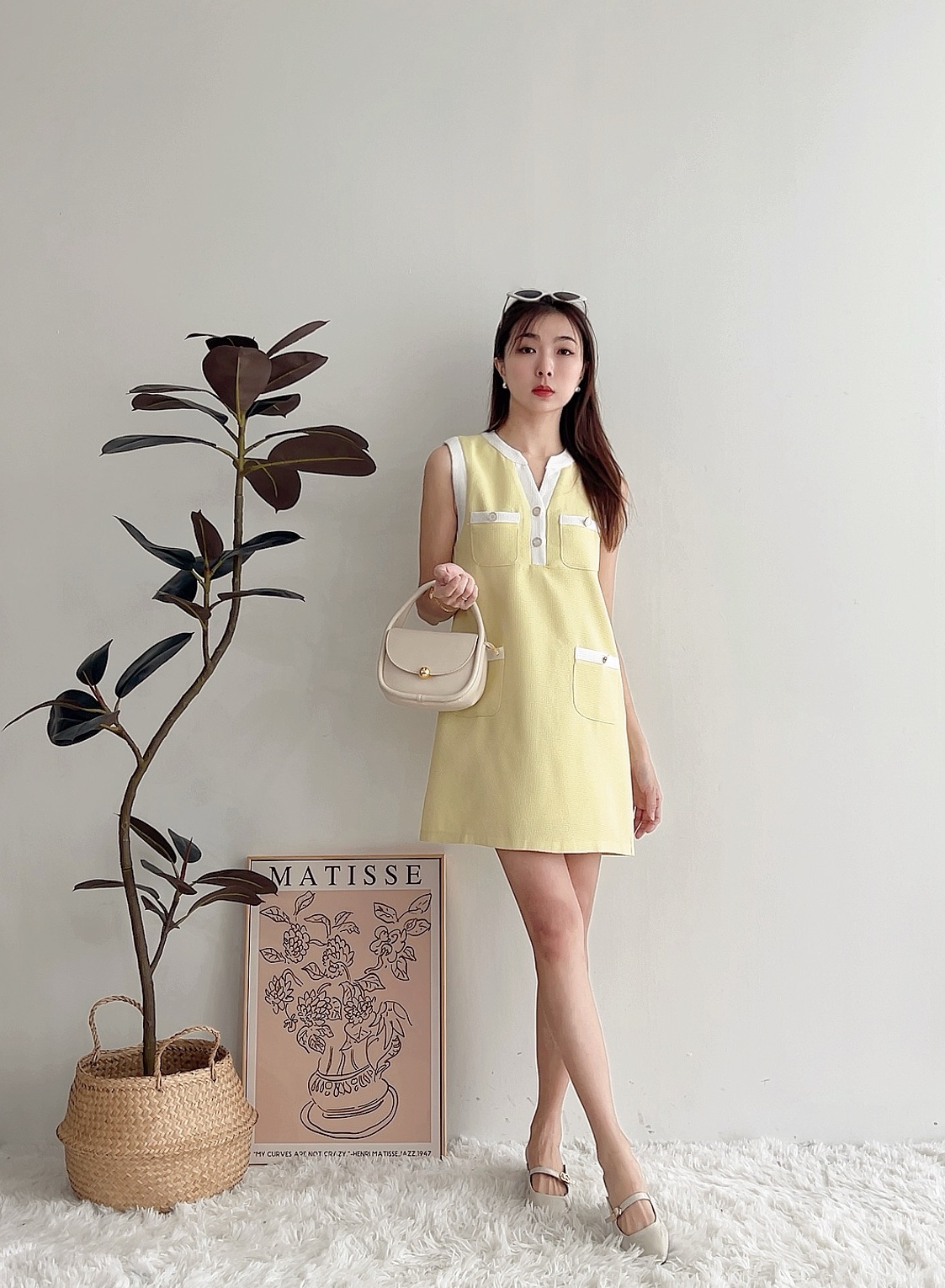 D70534 GABRIELLA CLASSIC TWEET DRESS