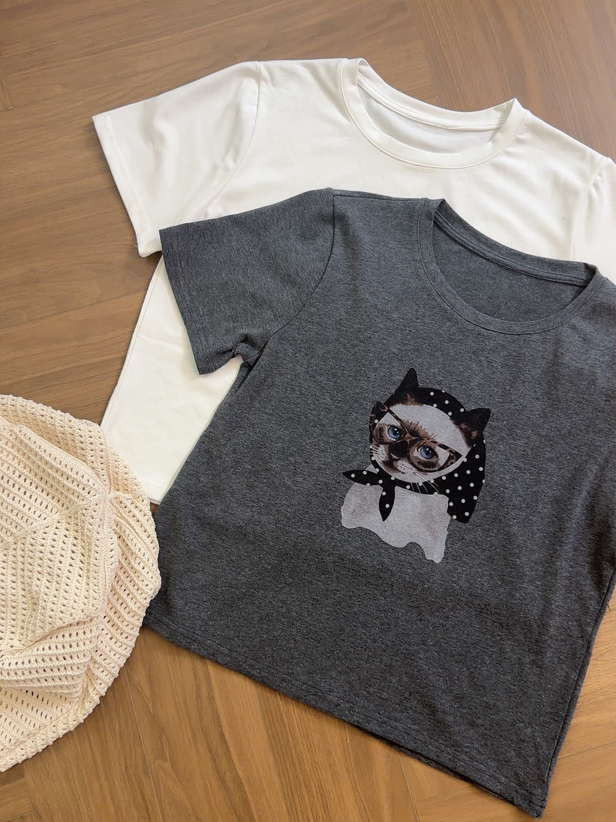 YMT6706 COCO CAT TEE