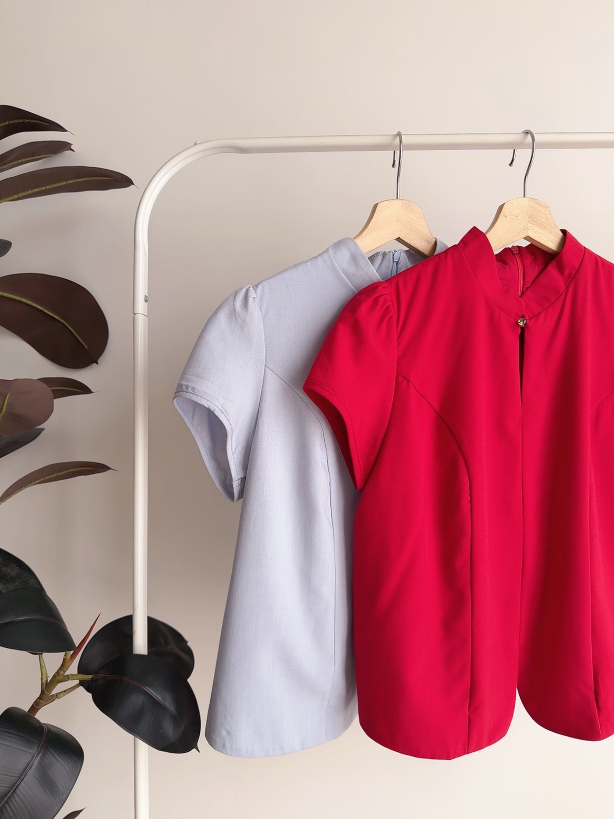 T72751 SUYAN STRUCTURED ORIENTAL TOP