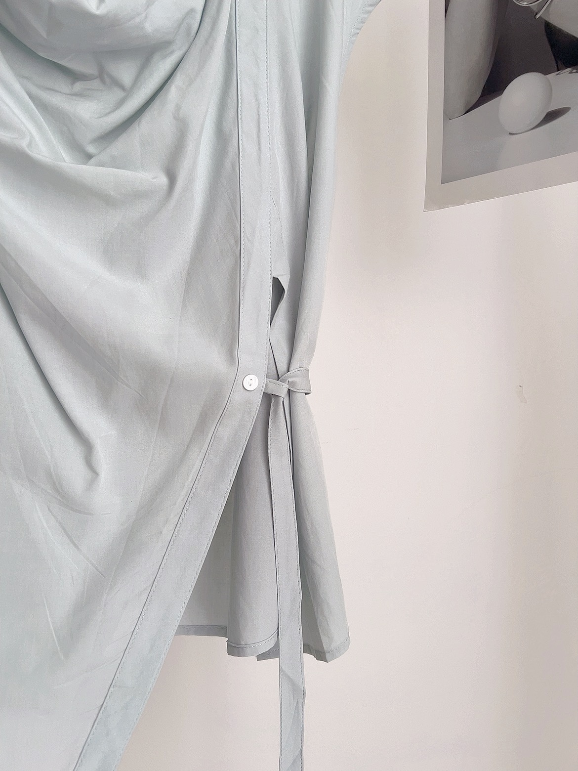 T72466 MOYA KR DESIGN DRAPPED BLOUSE