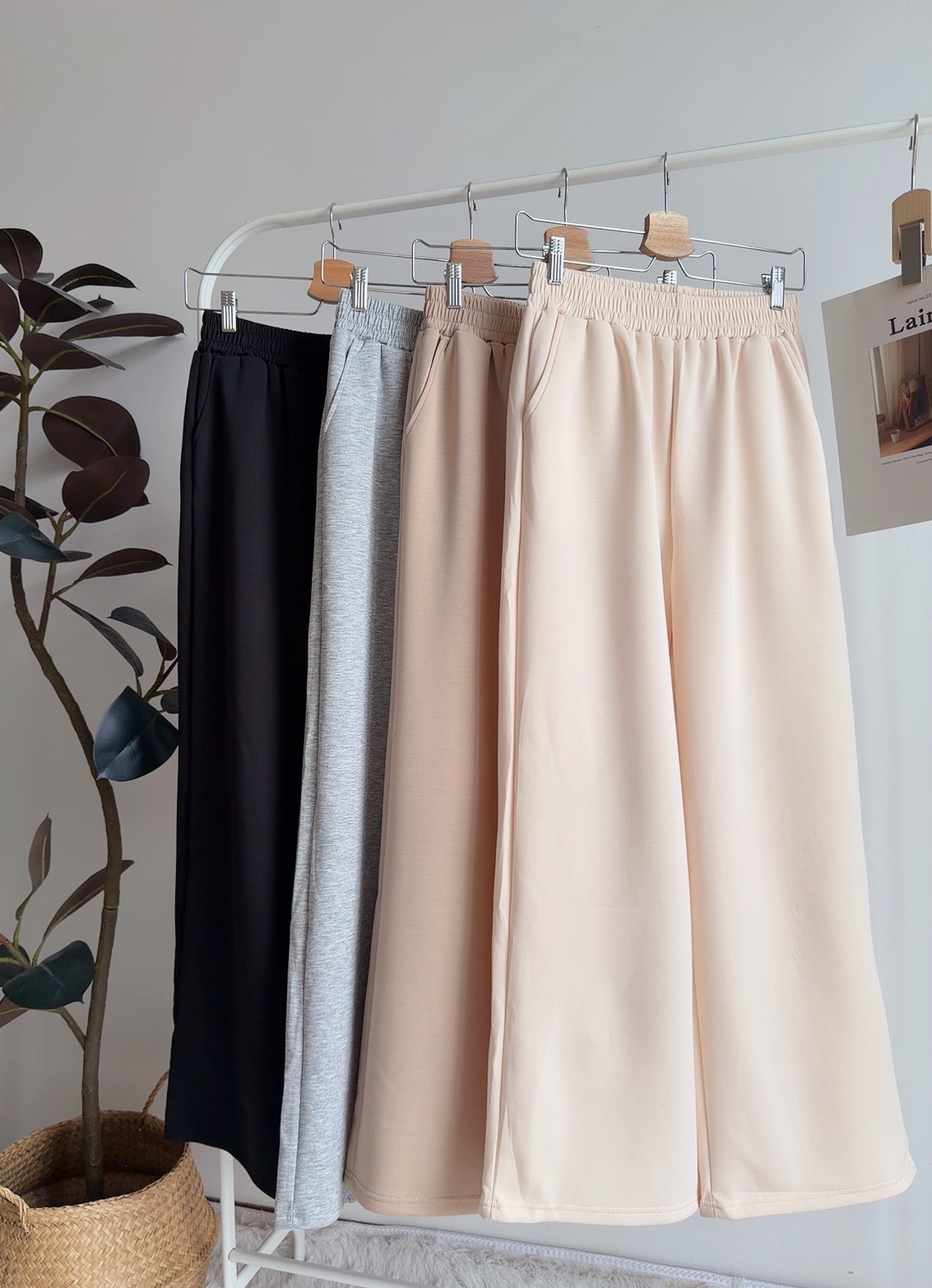 B72783 GLACE AIR COTTON PANTS