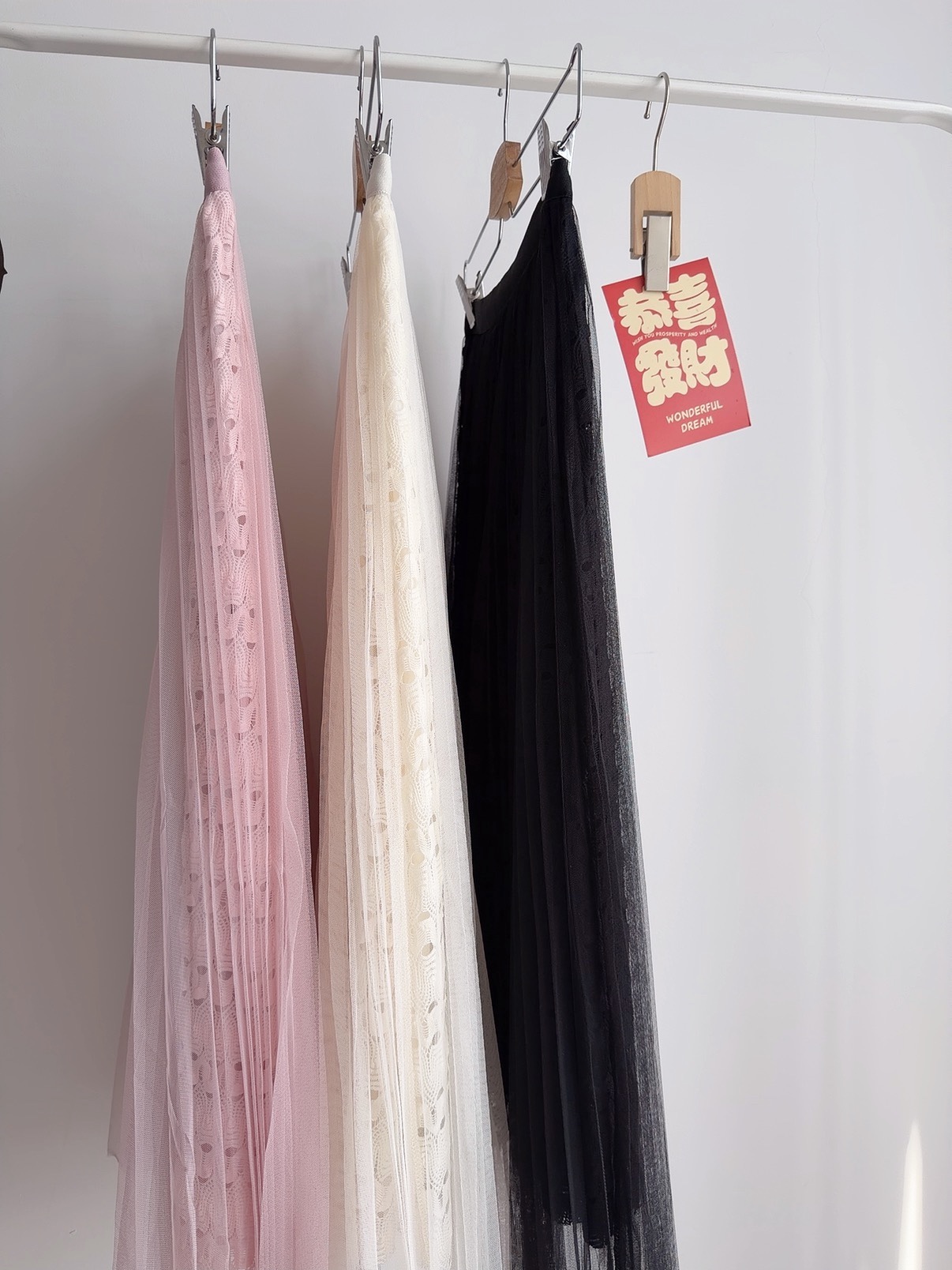 B72729 GRACE SHEER TWO LAYERS SKIRT