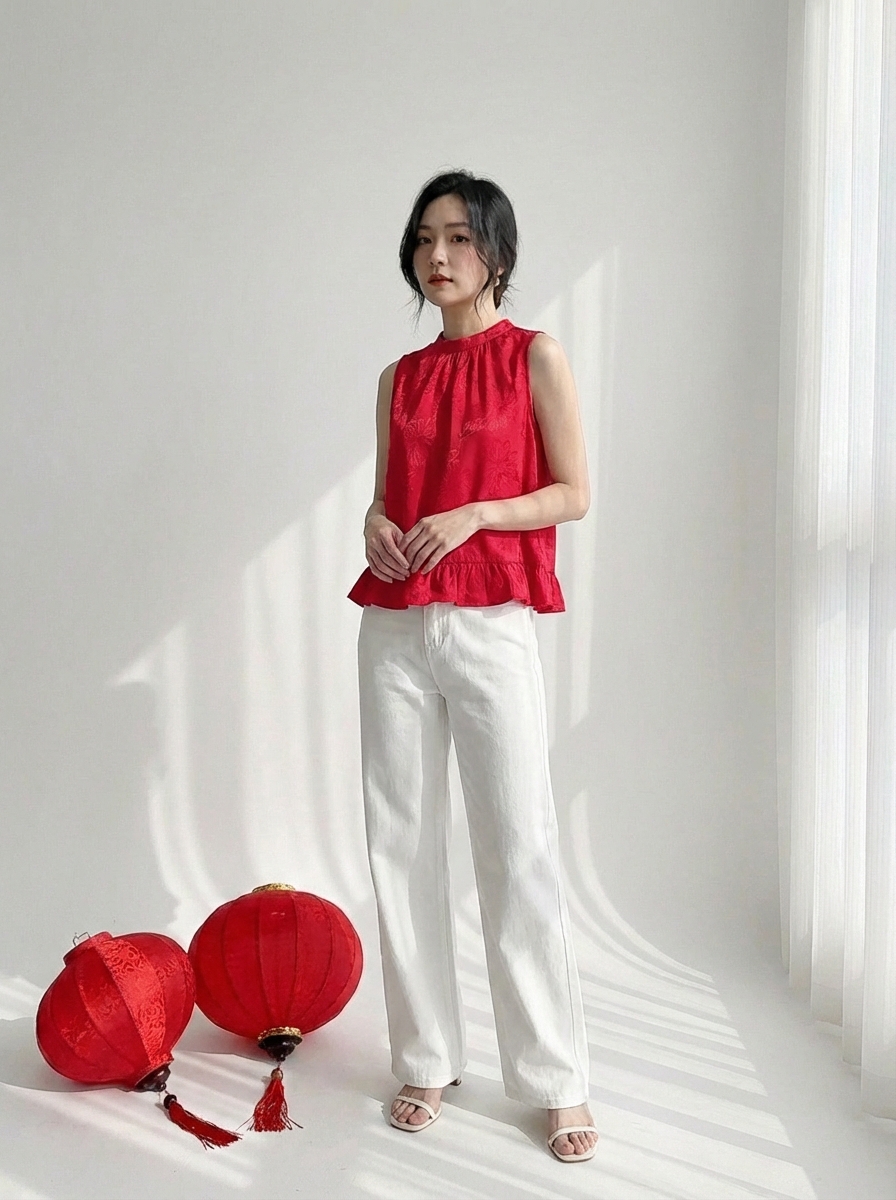 T72736 JIN SHU EMBOSSED TANK