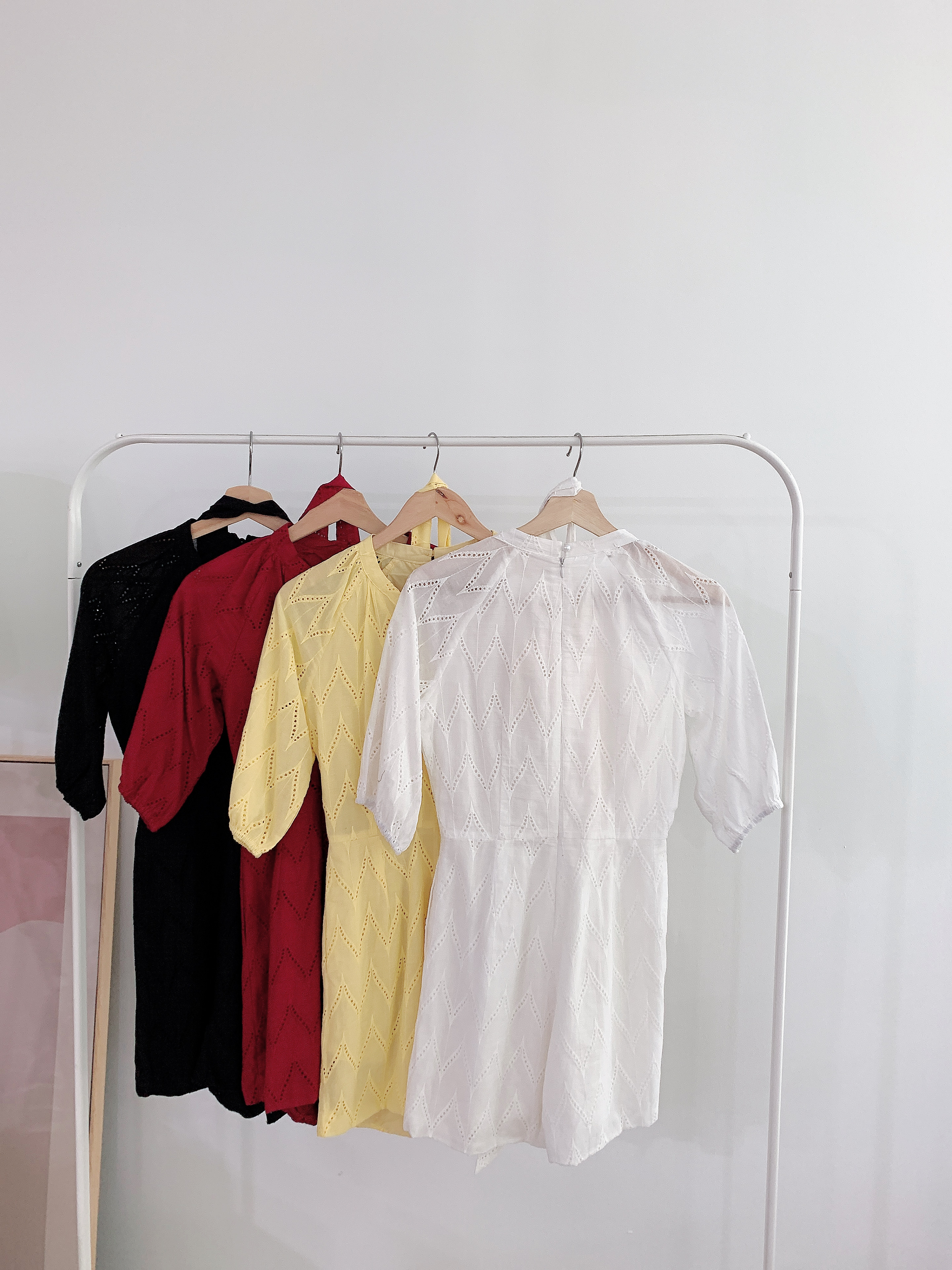 D7697 FESTIVE BELTED CROCHET JUMPER