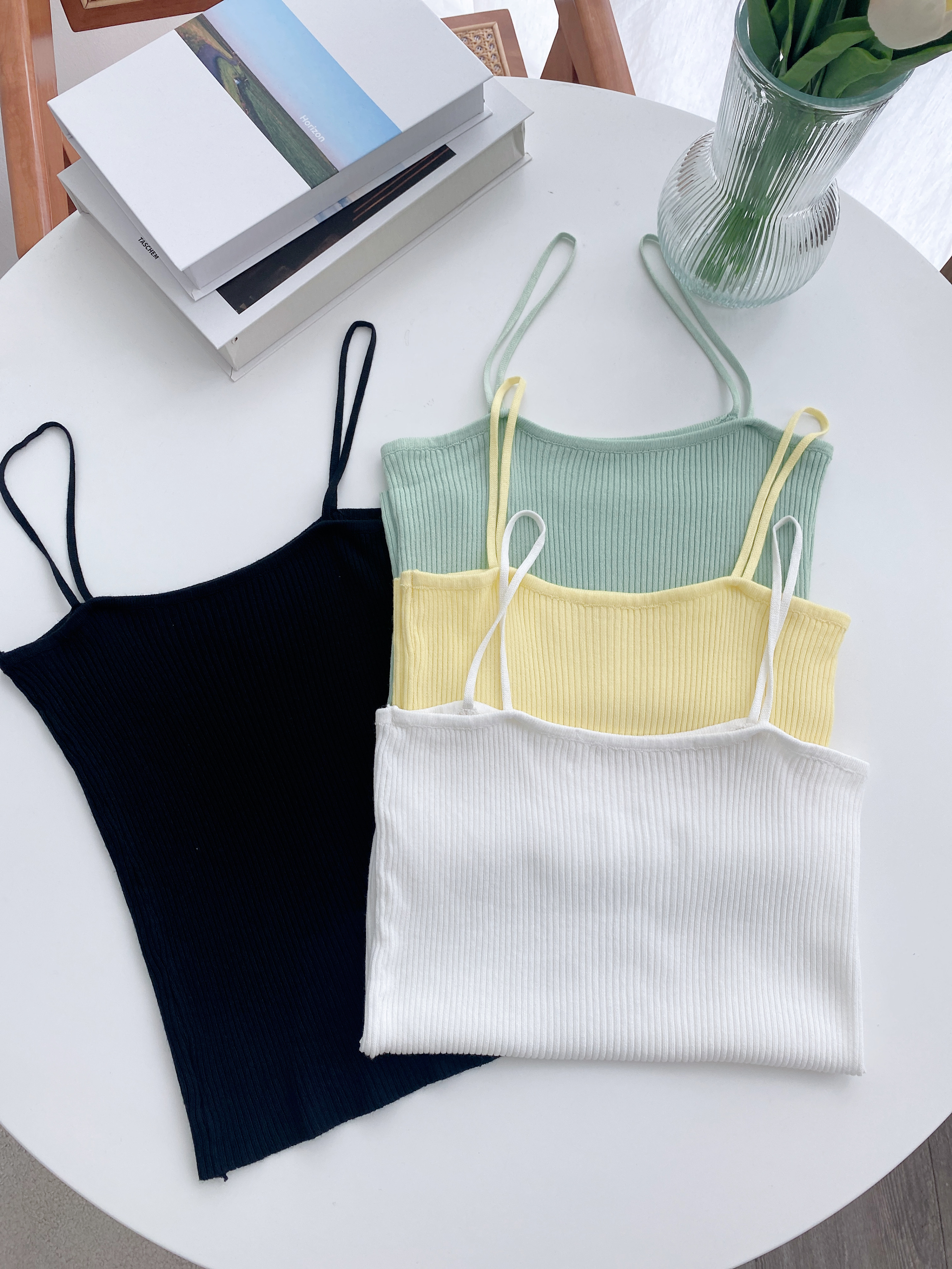 T7448 EVERYDAY BASIC RIB SINGLET