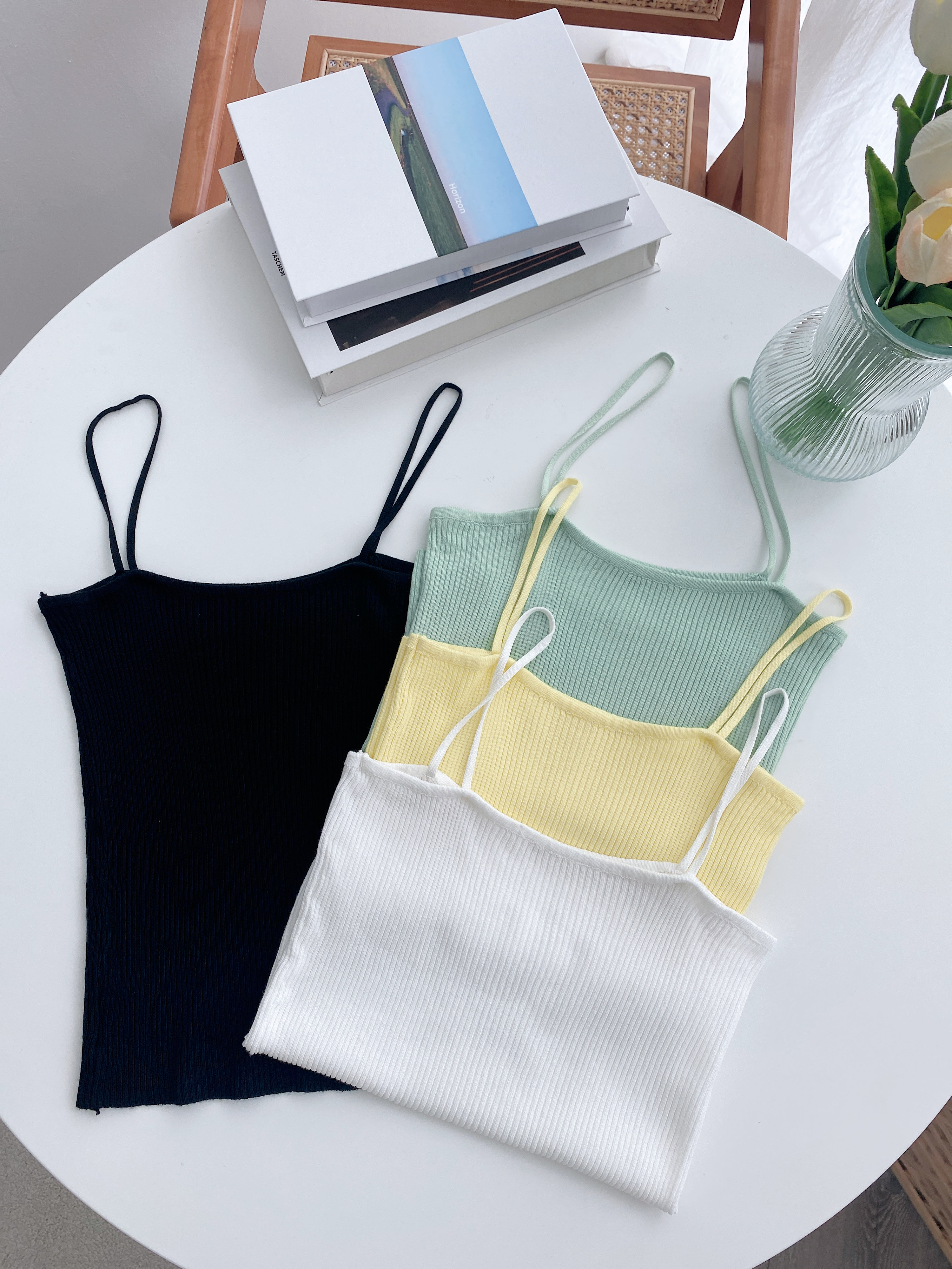 T7448 EVERYDAY BASIC RIB SINGLET