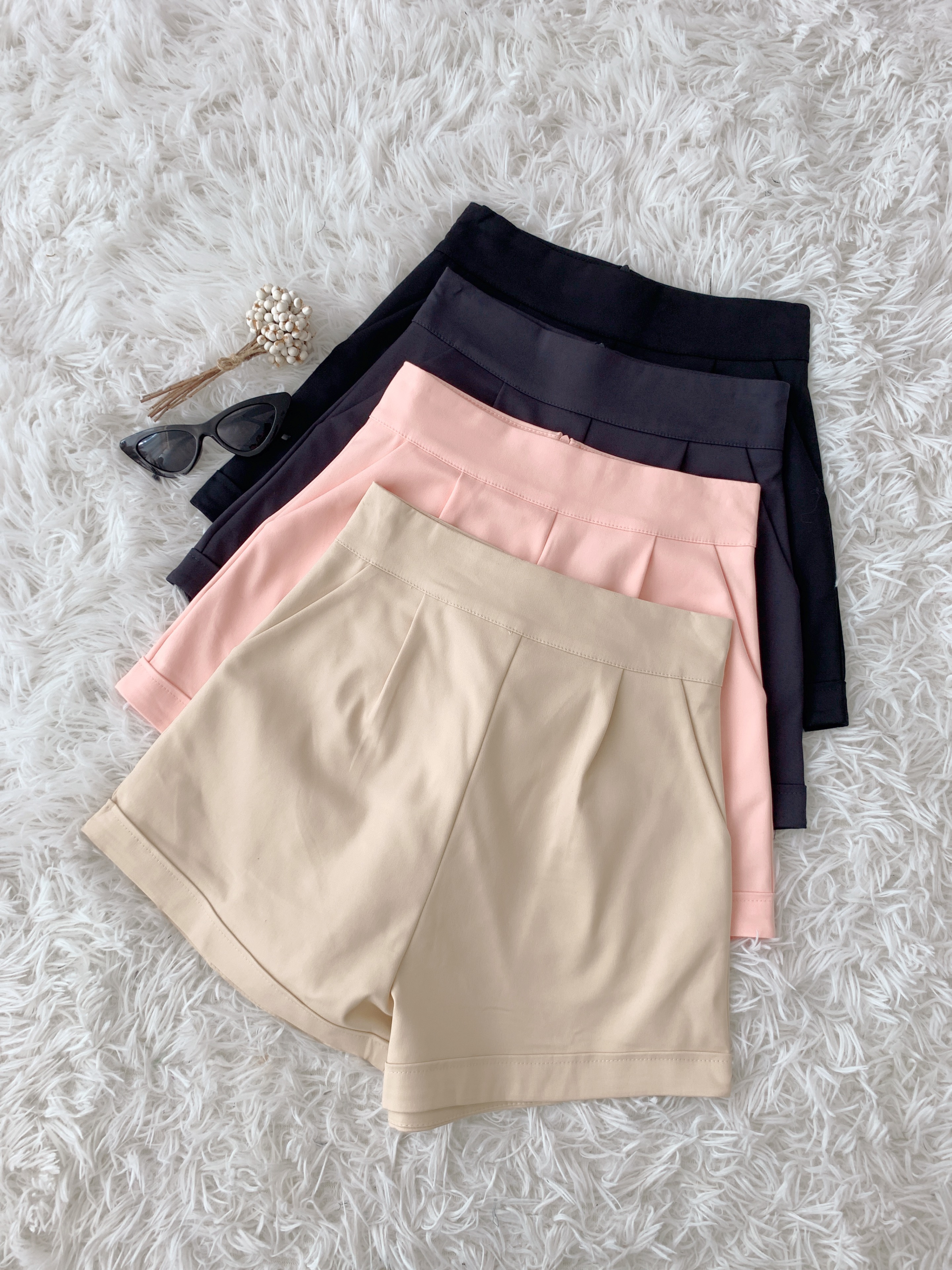 B70537 GEZEIING DAILY A-LINE SHORTS