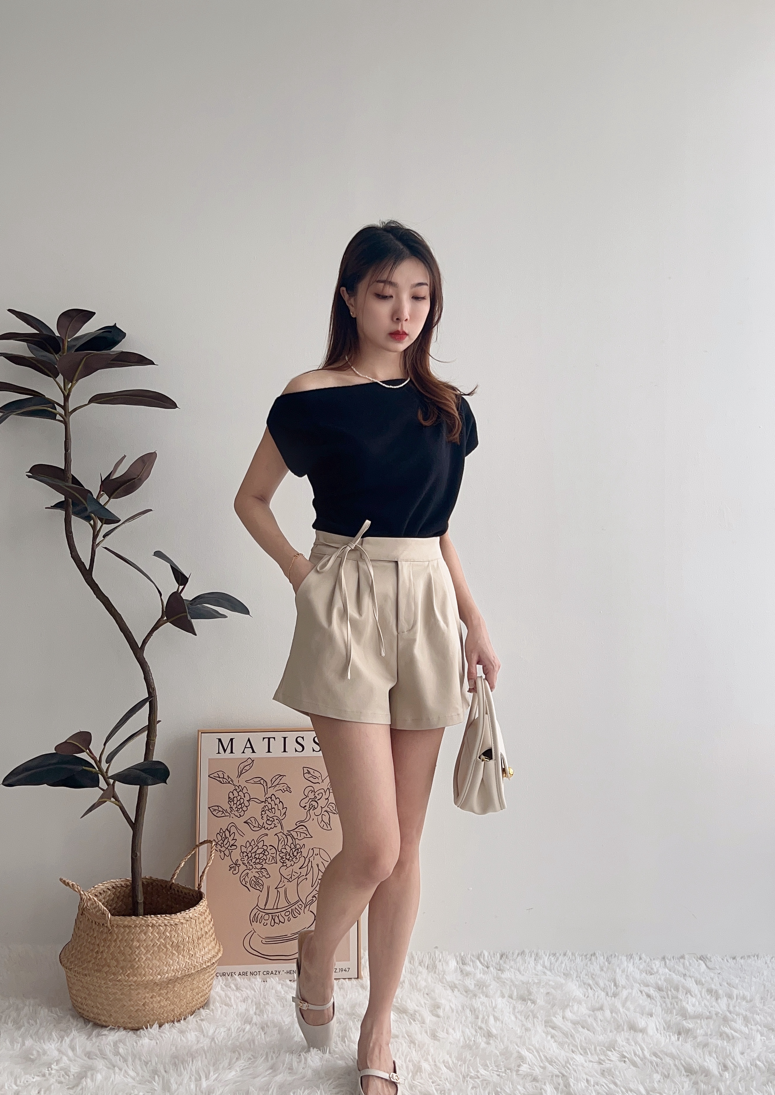 B70419 ELLINGTON PREMIUM RIBBON TIE SHORTS