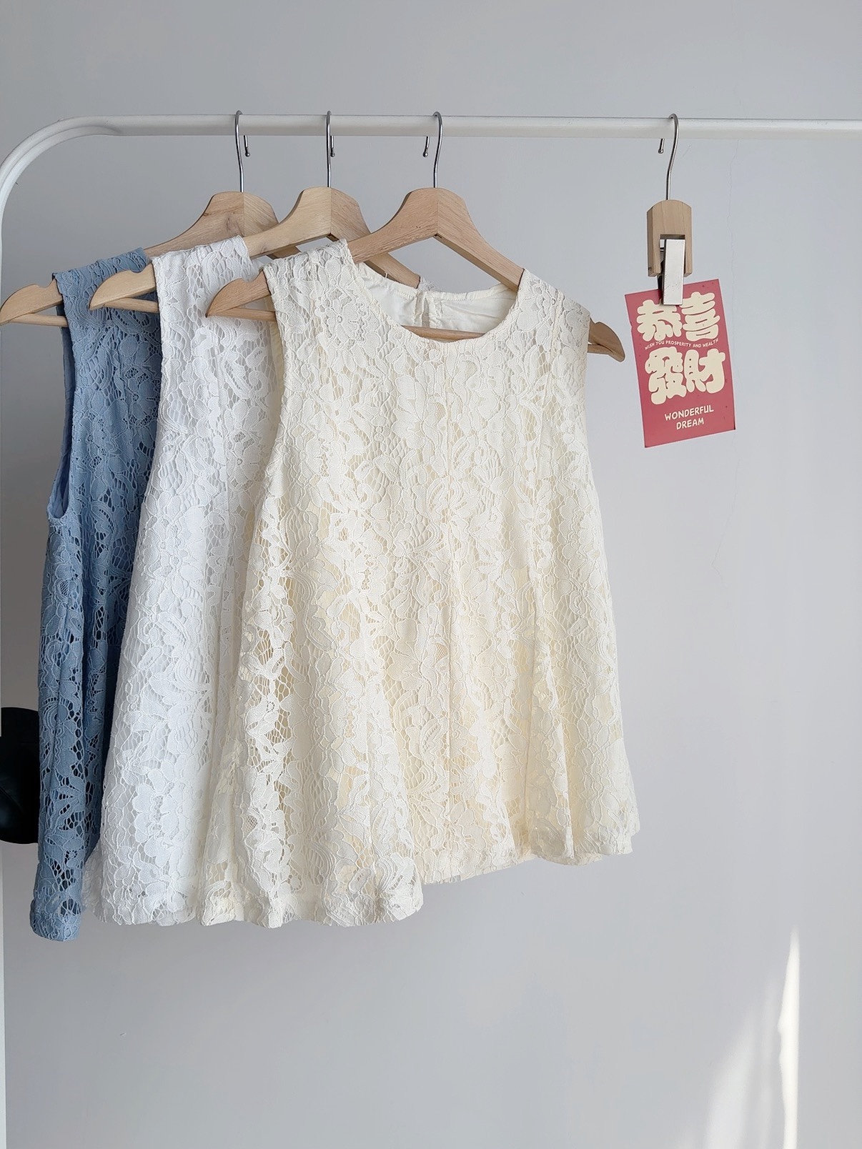 T72714  GRACE LACE BABYDOLL TOP