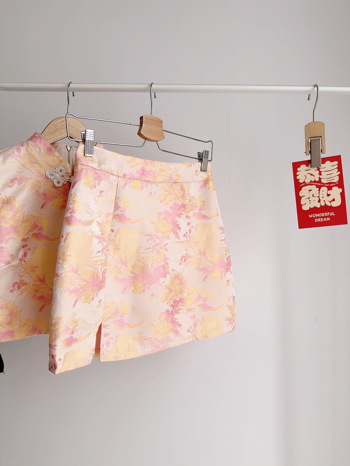 S72682  JIN CHUN  ORIENTAL SKIRT SET