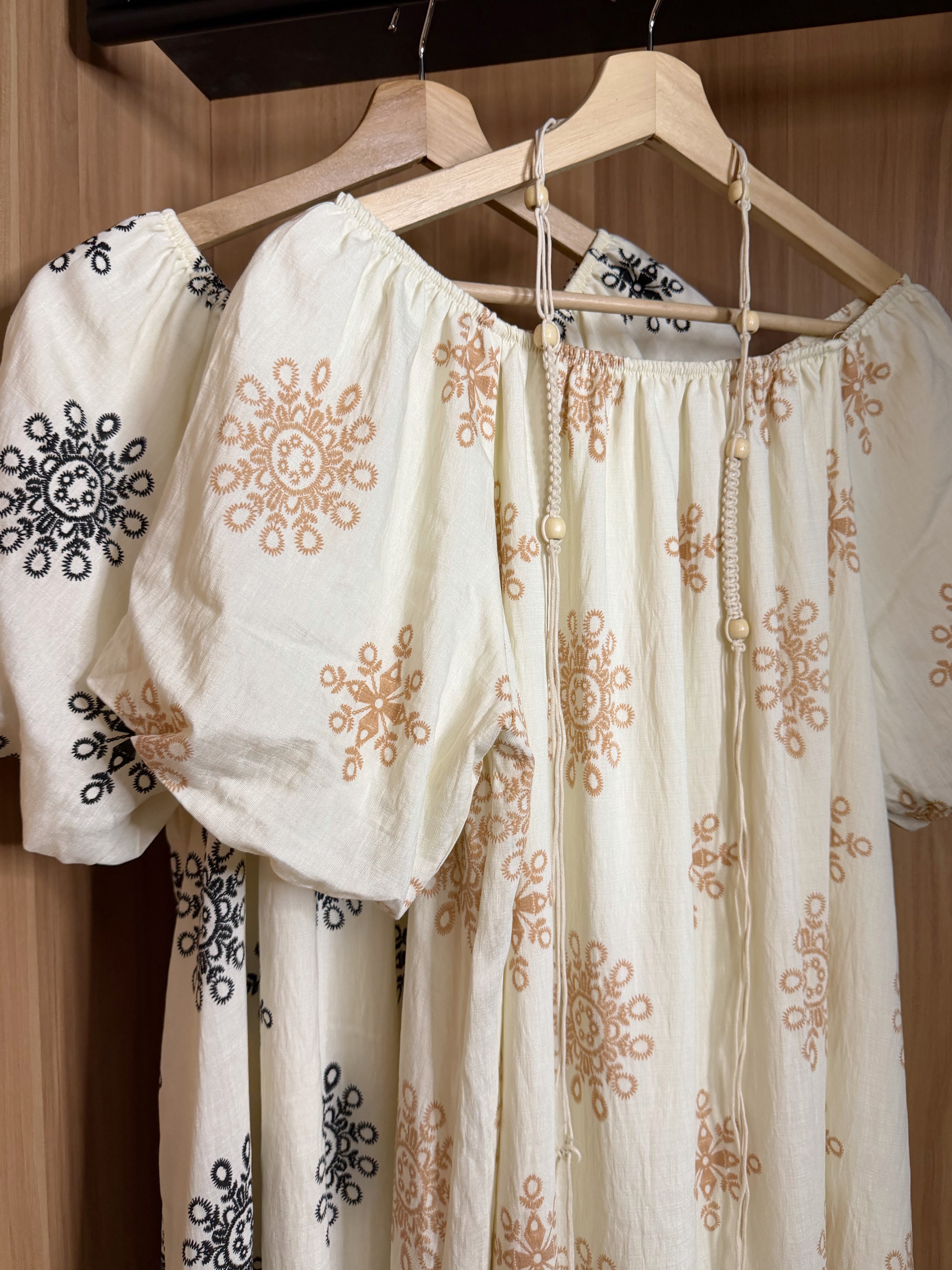 UUD0873 VIRE SUMMER BLOOM DRESS