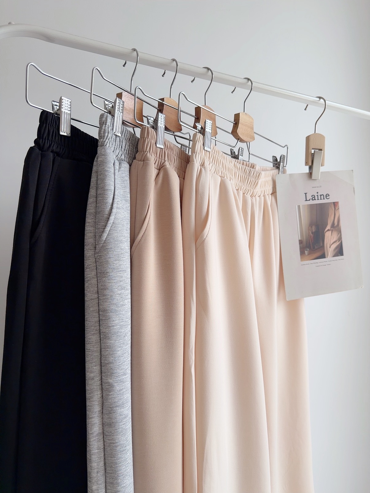 B72783 GLACE AIR COTTON PANTS