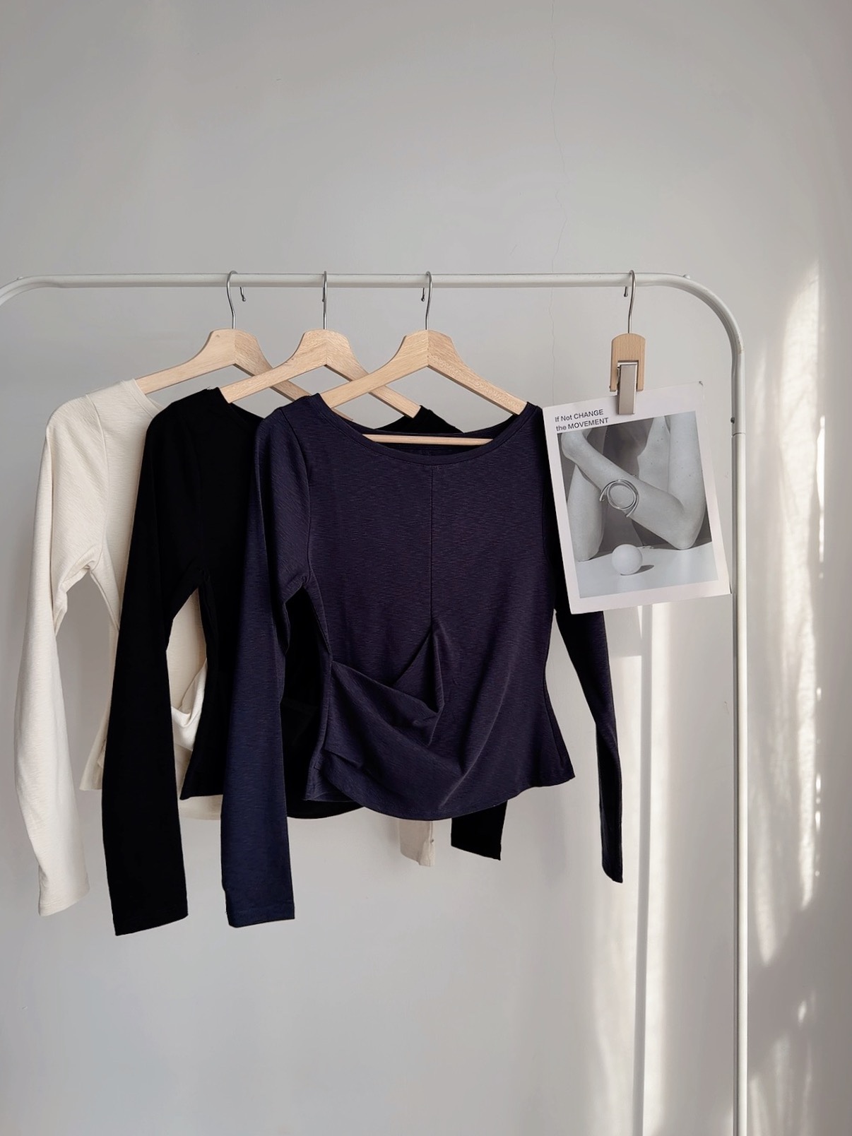 T72556 LENA SOFT COTTON LONG SLEEVE