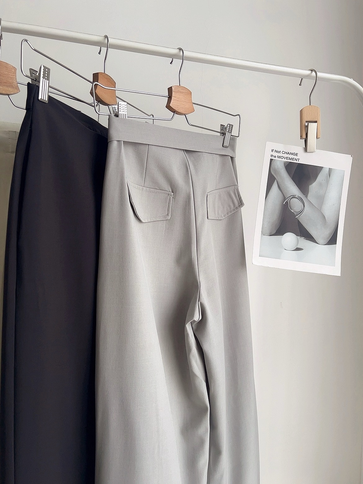 B72510 CHLOE SIDE BUCKLE TROUSERS