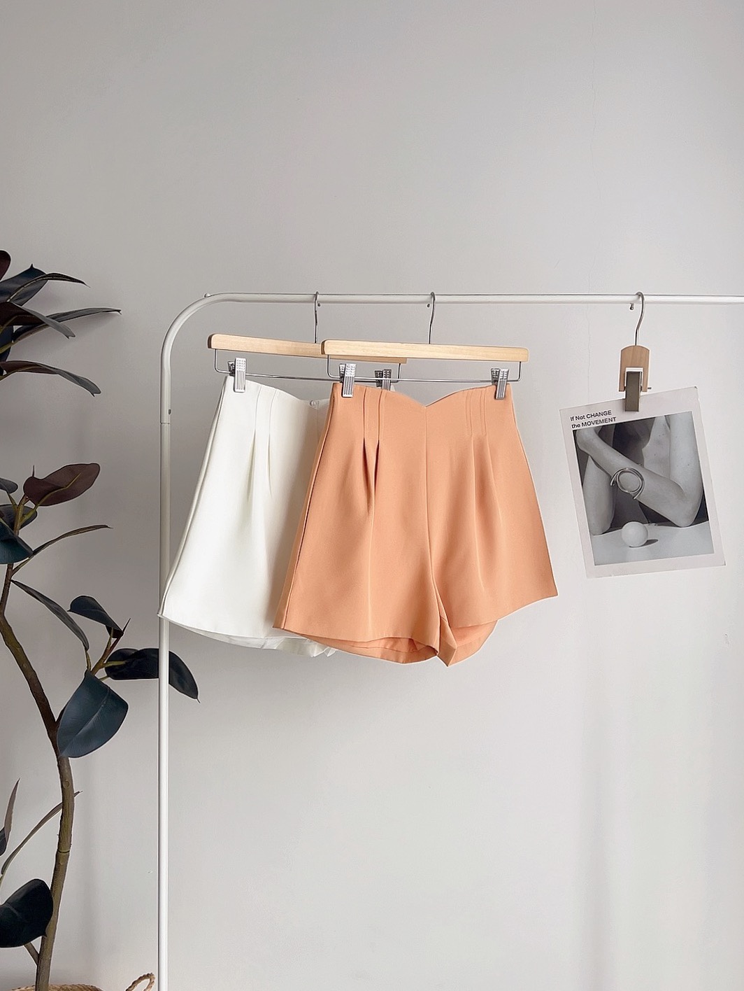 B72099 HANA CURVE A CUT PANT