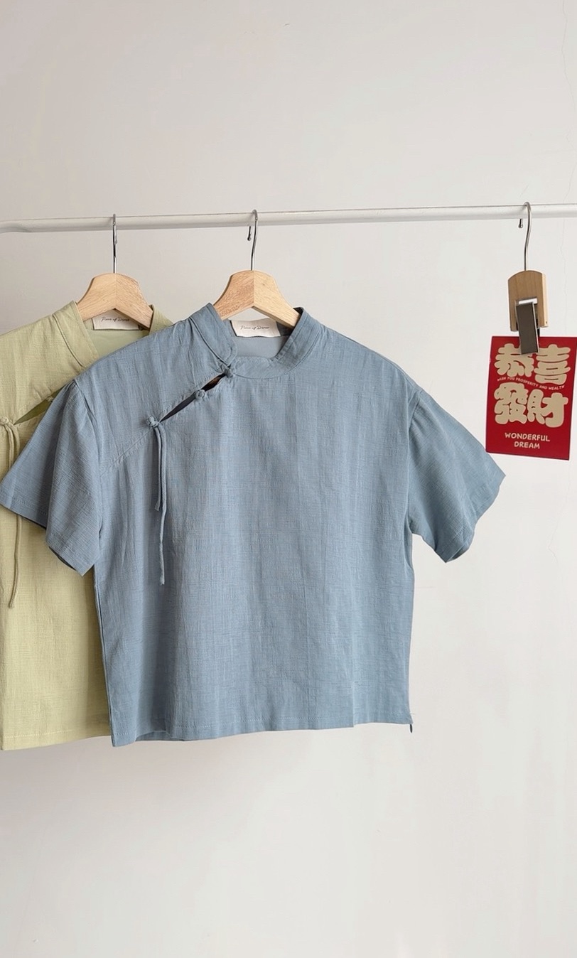 T72764 RUYI LINEN BLOUSE