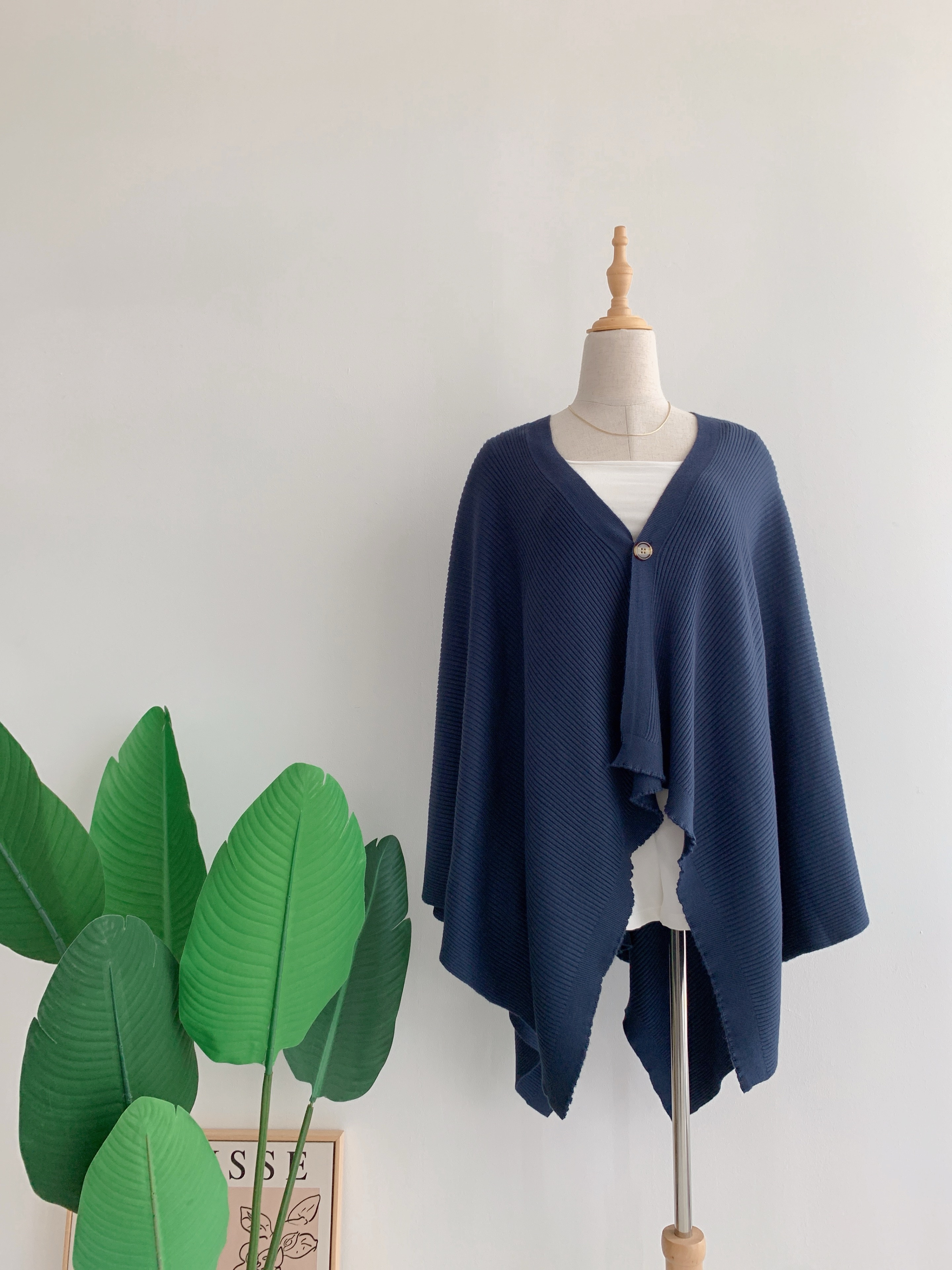 J70413 JESSIECA WINTER KNIT CAPE