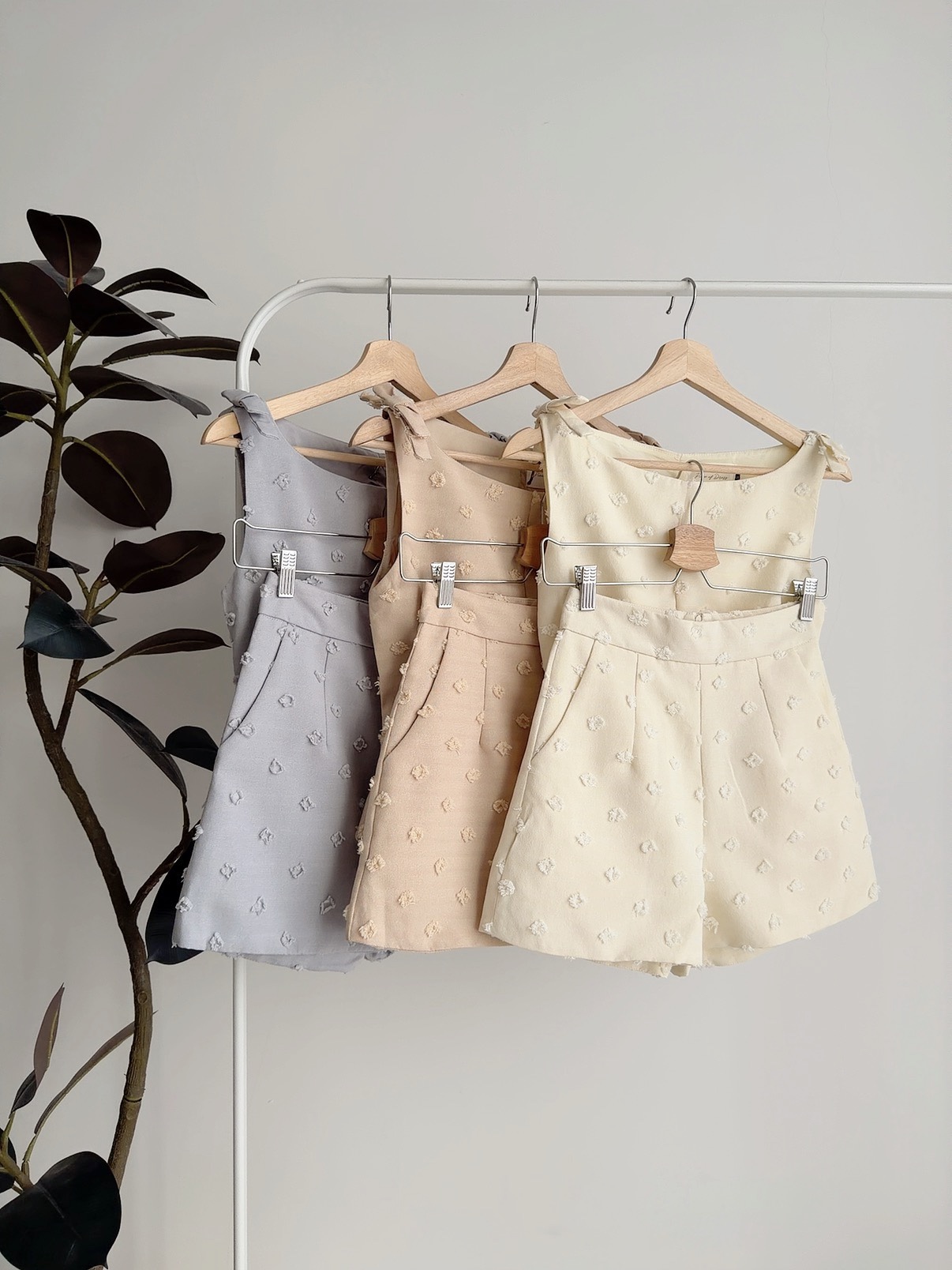 S72659 MILA SOFT DOT LADY SET