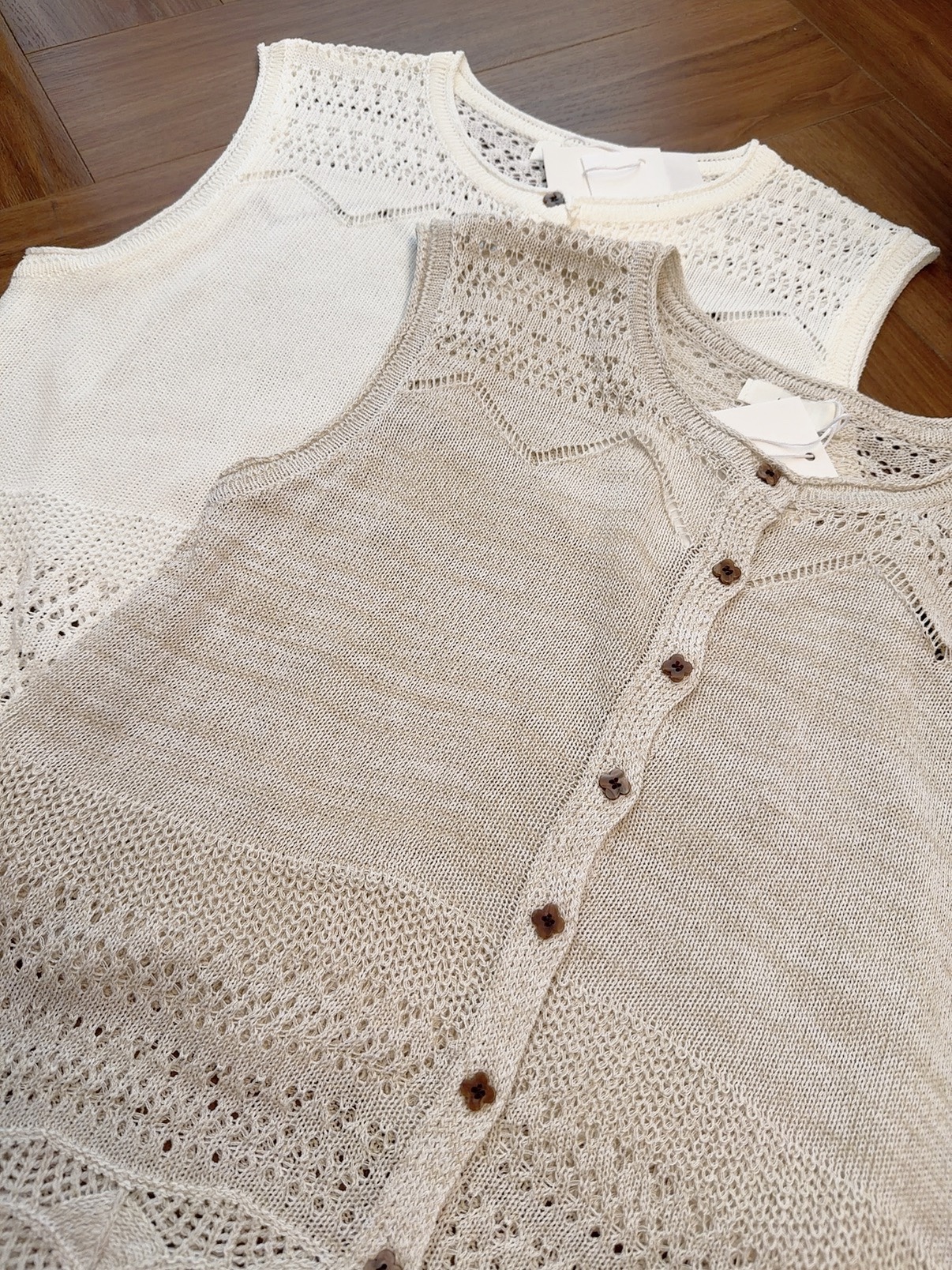 NCT6272 CAYA DETAILED KNIT SLEEVELESS