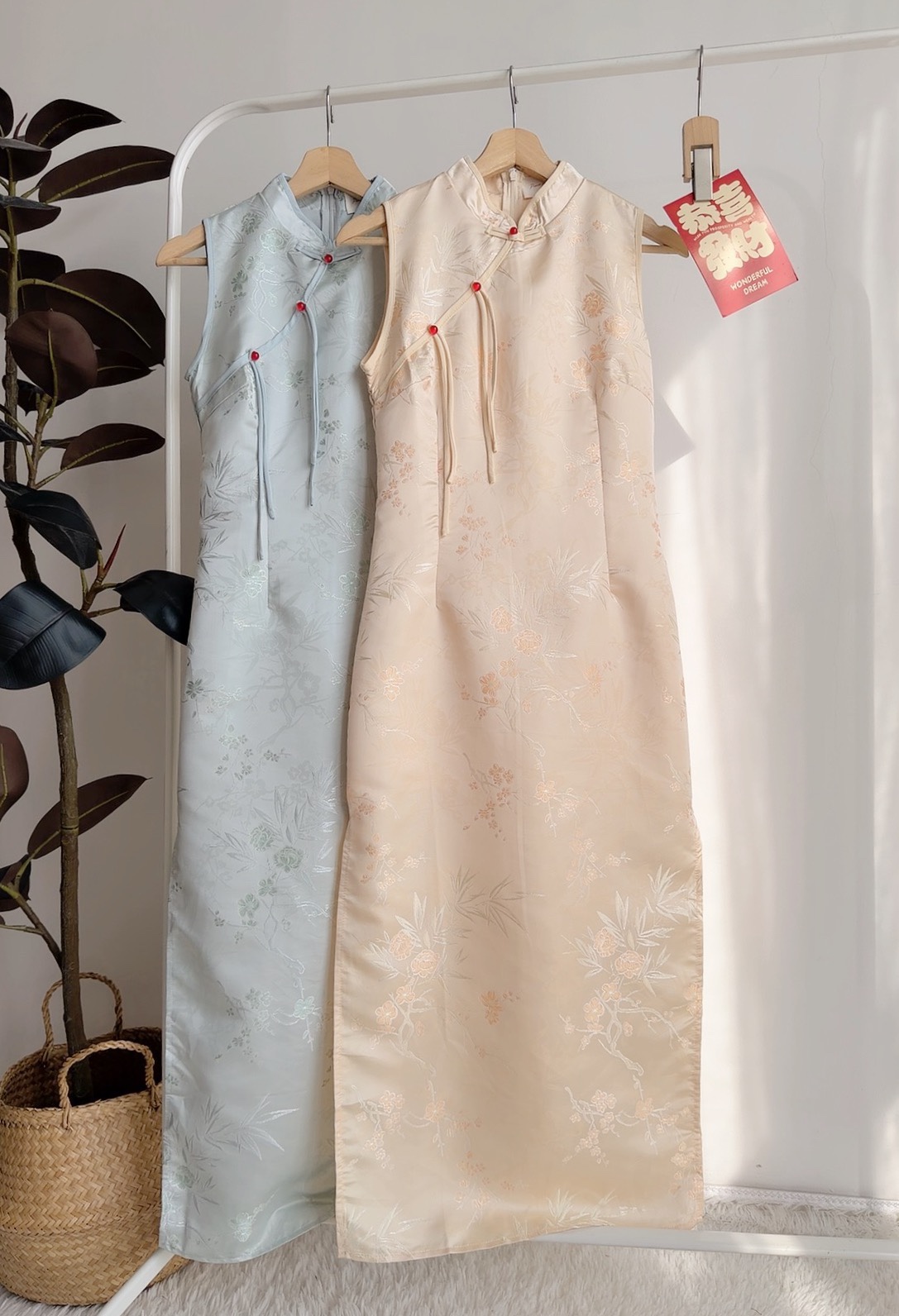 D72701 LILY LADY ORIEANTAL CHEONGSAM