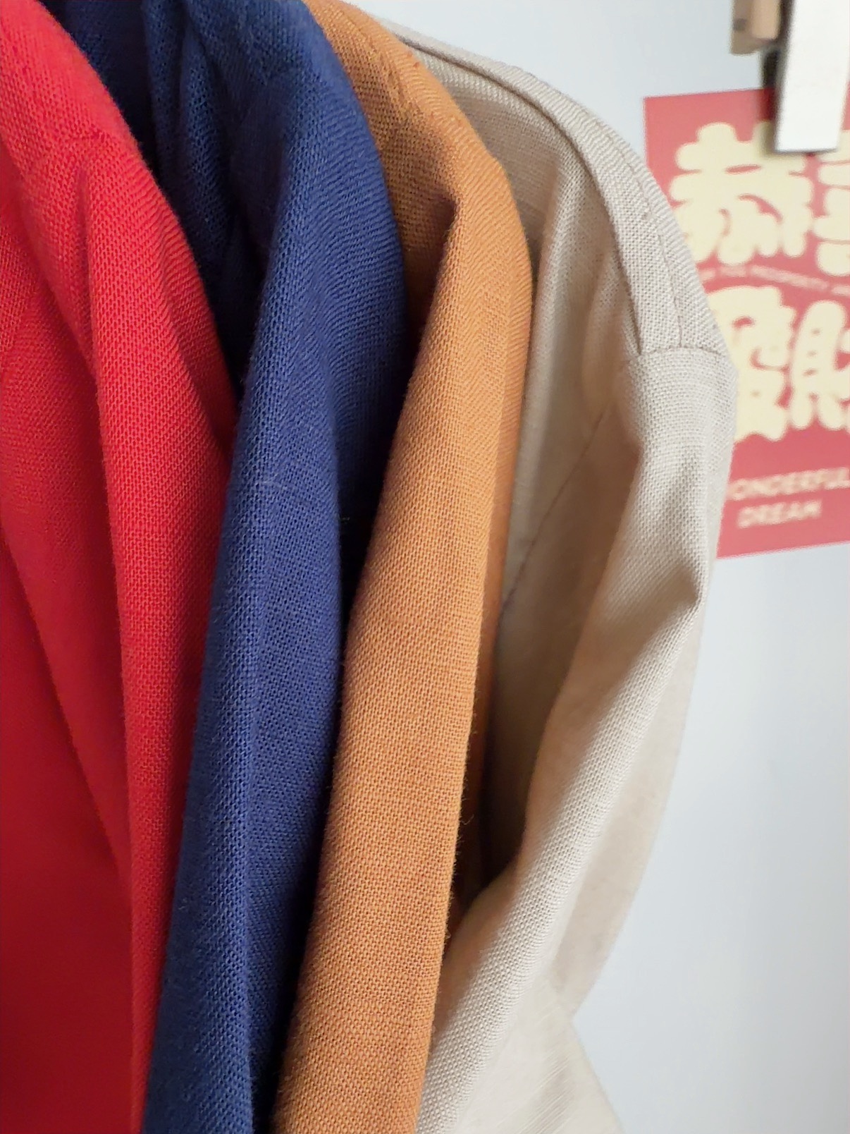 D72699 FAYE LINEN CROSS WAIST DRESS