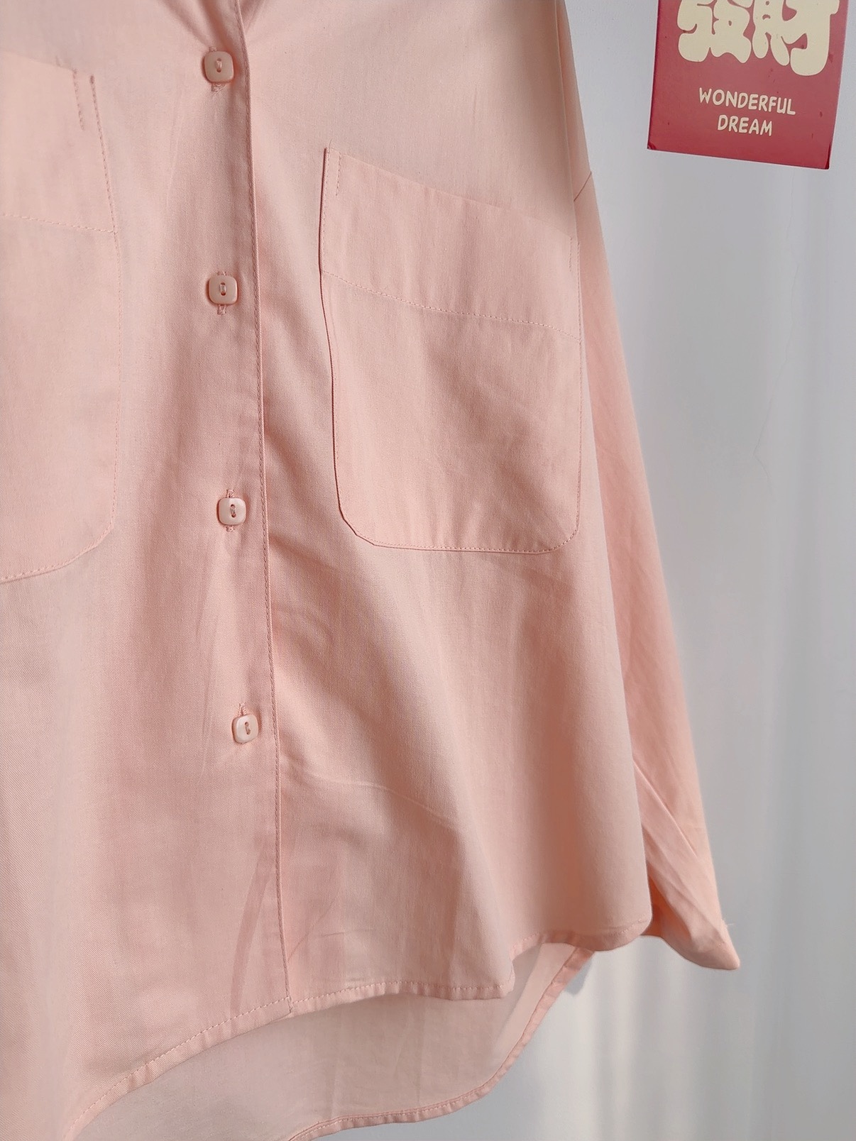 T72749 LYNA MANDARIN COLLAR SHIRT