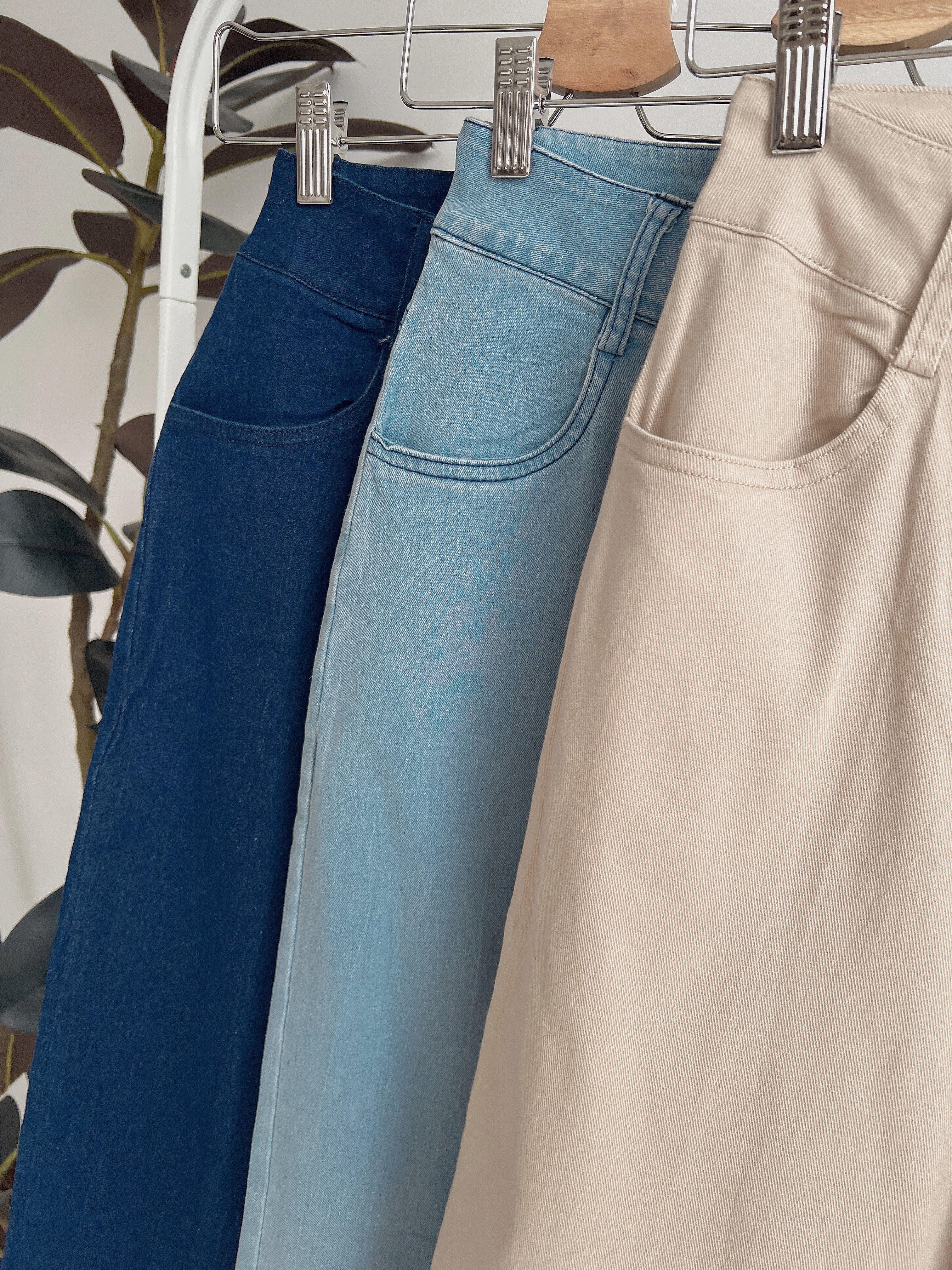 B71927 BELLA FRANCE HIGH WAIST JEANS
