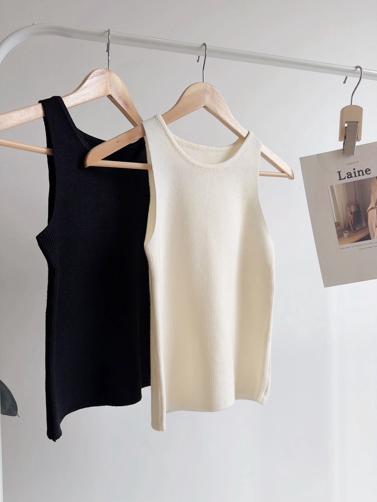 T72786 UMI RIN KNIT SINGLET