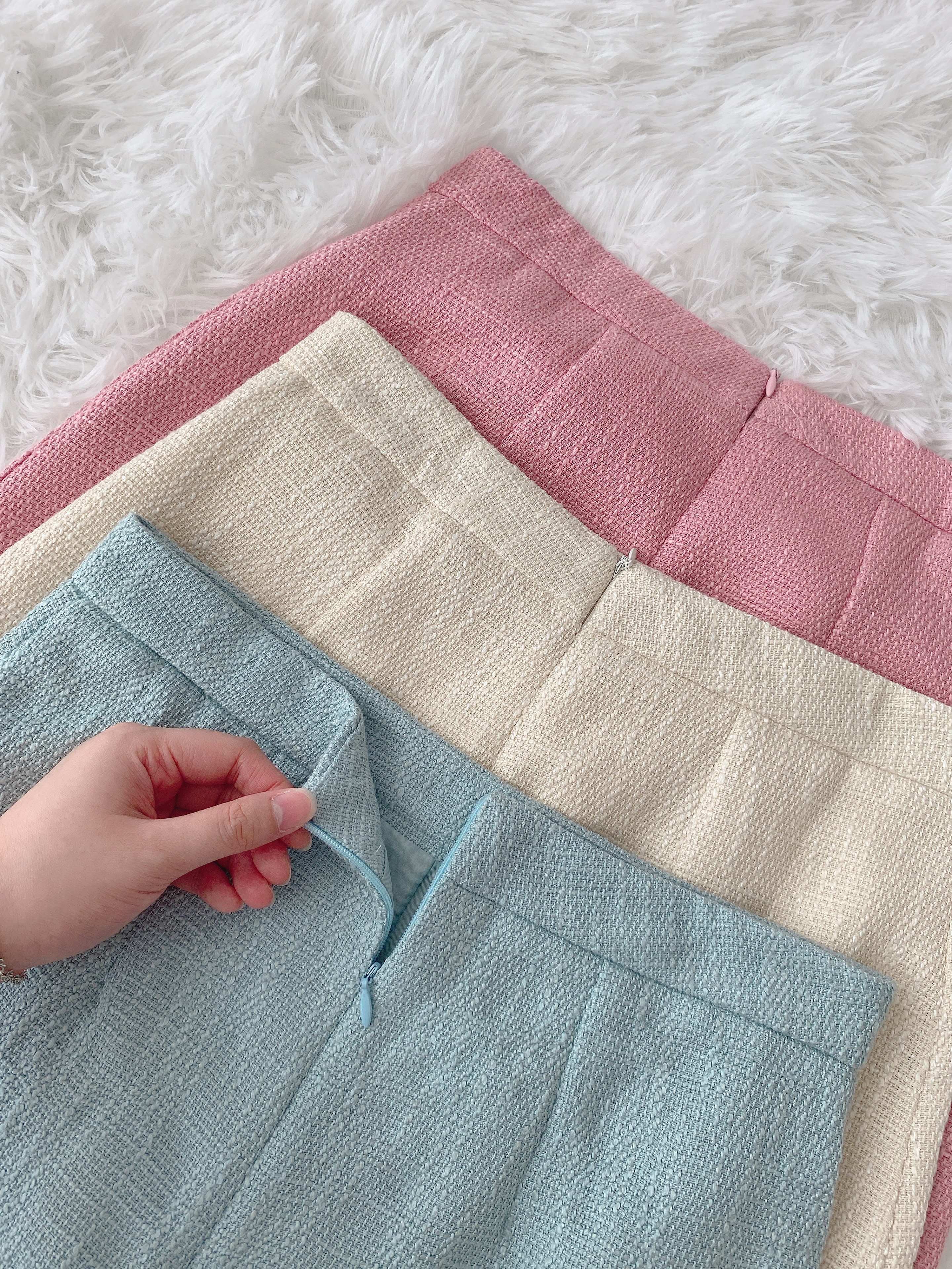 B70314 LARA PREMIUM TWEET A-LINE SKORT