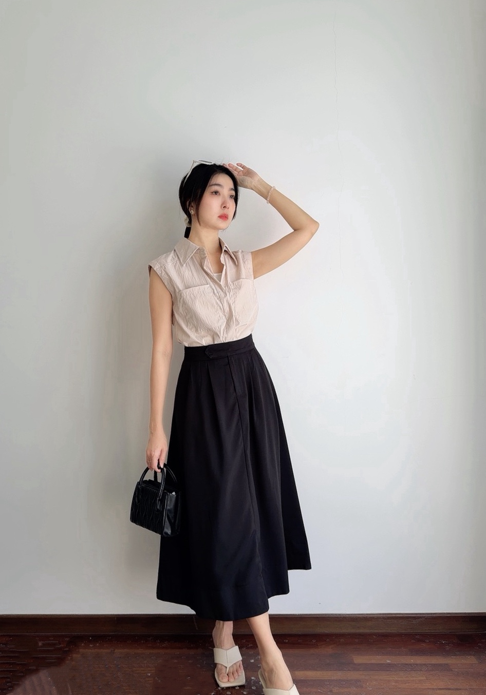 B72603 KAYE A CUT PREMIUM SKIRT