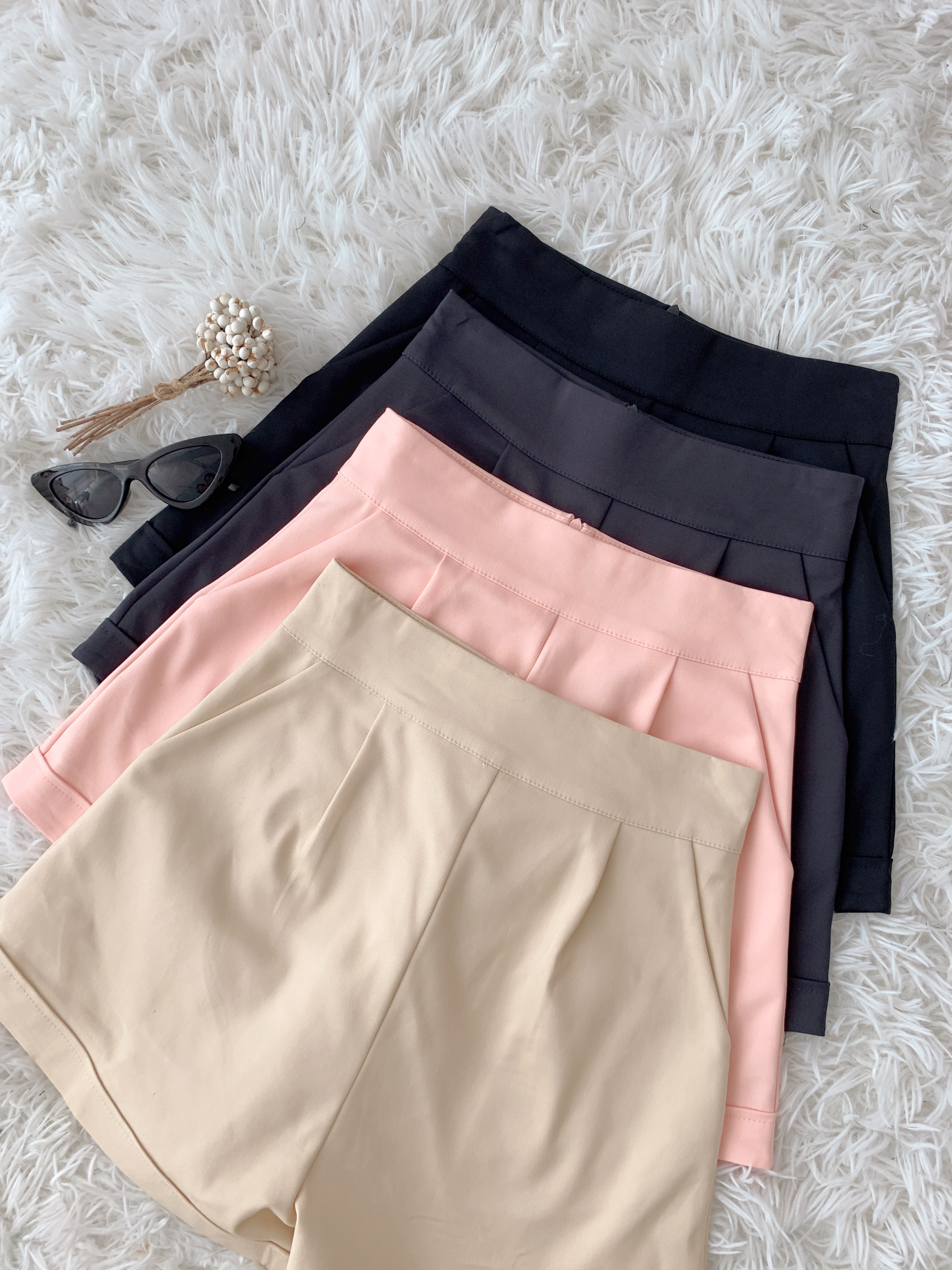 B70537 GEZEIING DAILY A-LINE SHORTS