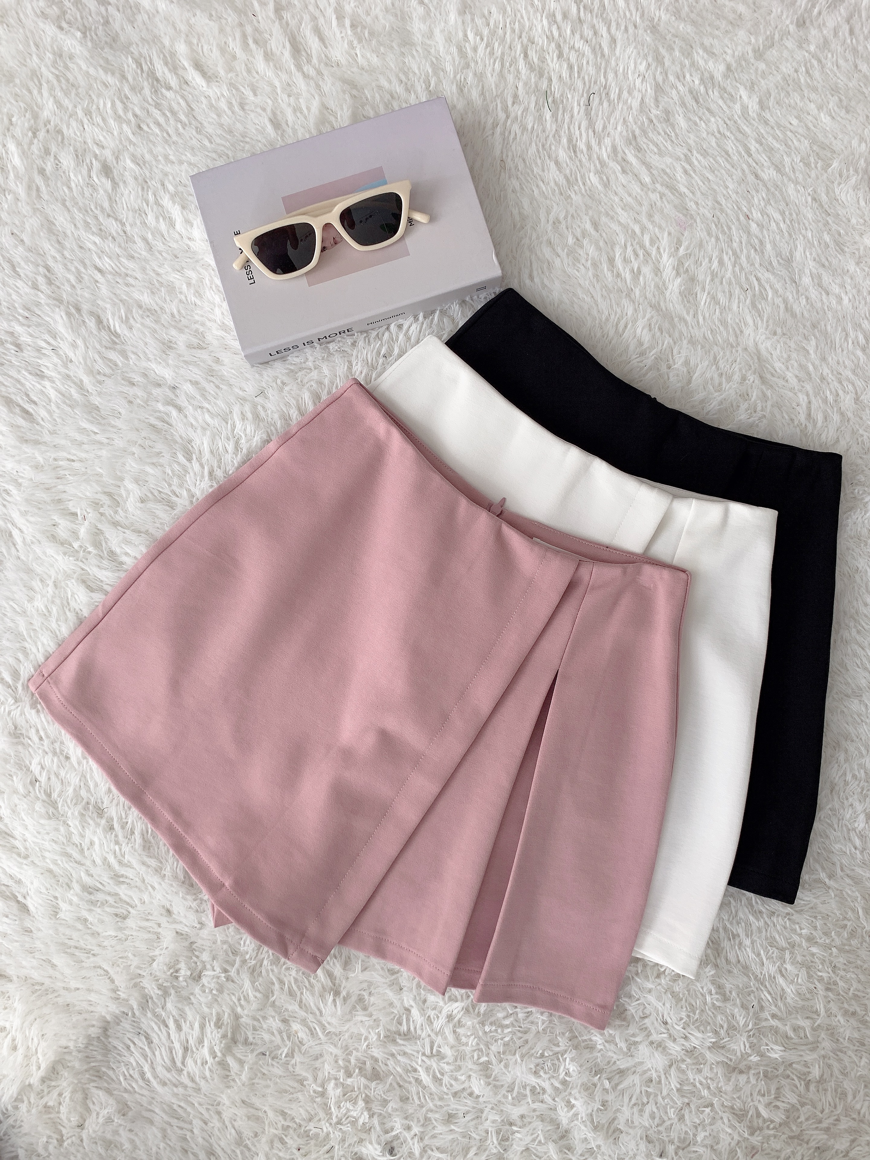 B60805 PREMIUM OVERLAP SKORT