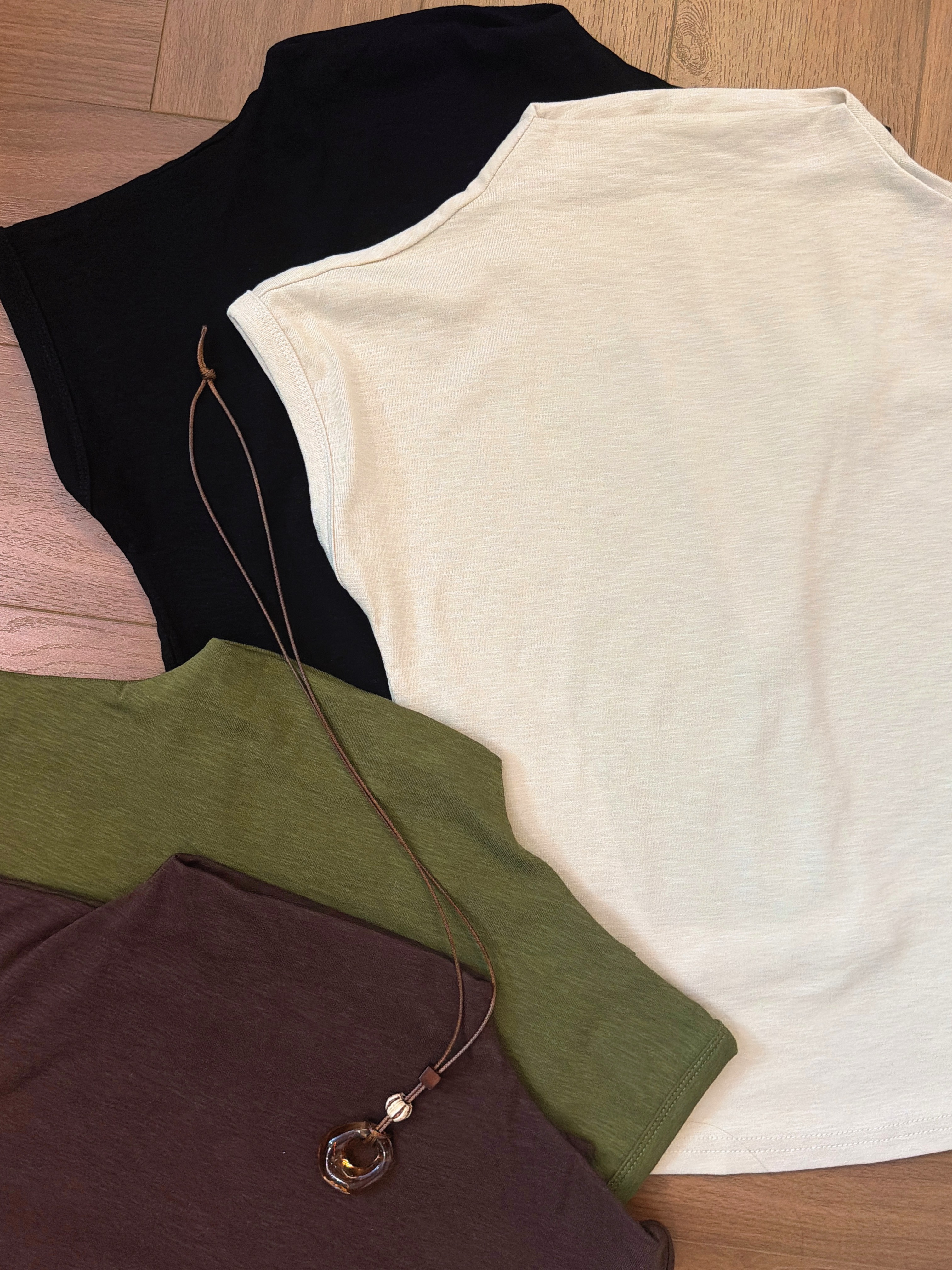 JT792 ANNE HIGH NECK BASIC